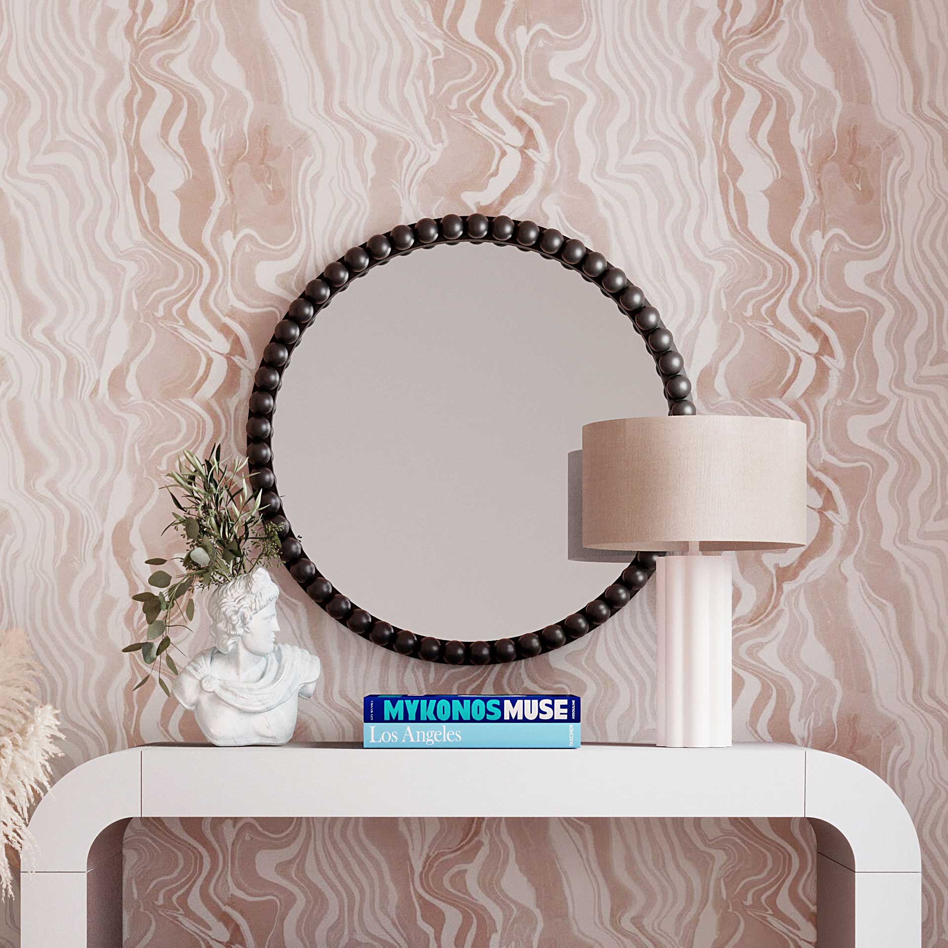 Lance Table Lamp Cream/White - Image 7