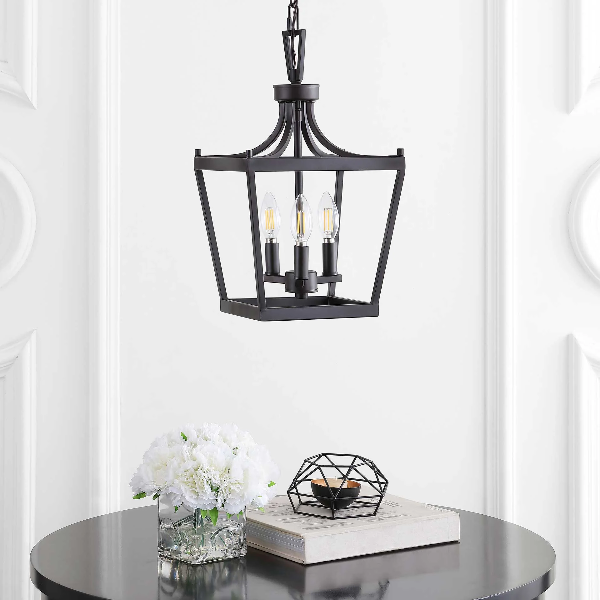 Landen 3 Light Pendant Bronze/Black - Image 3