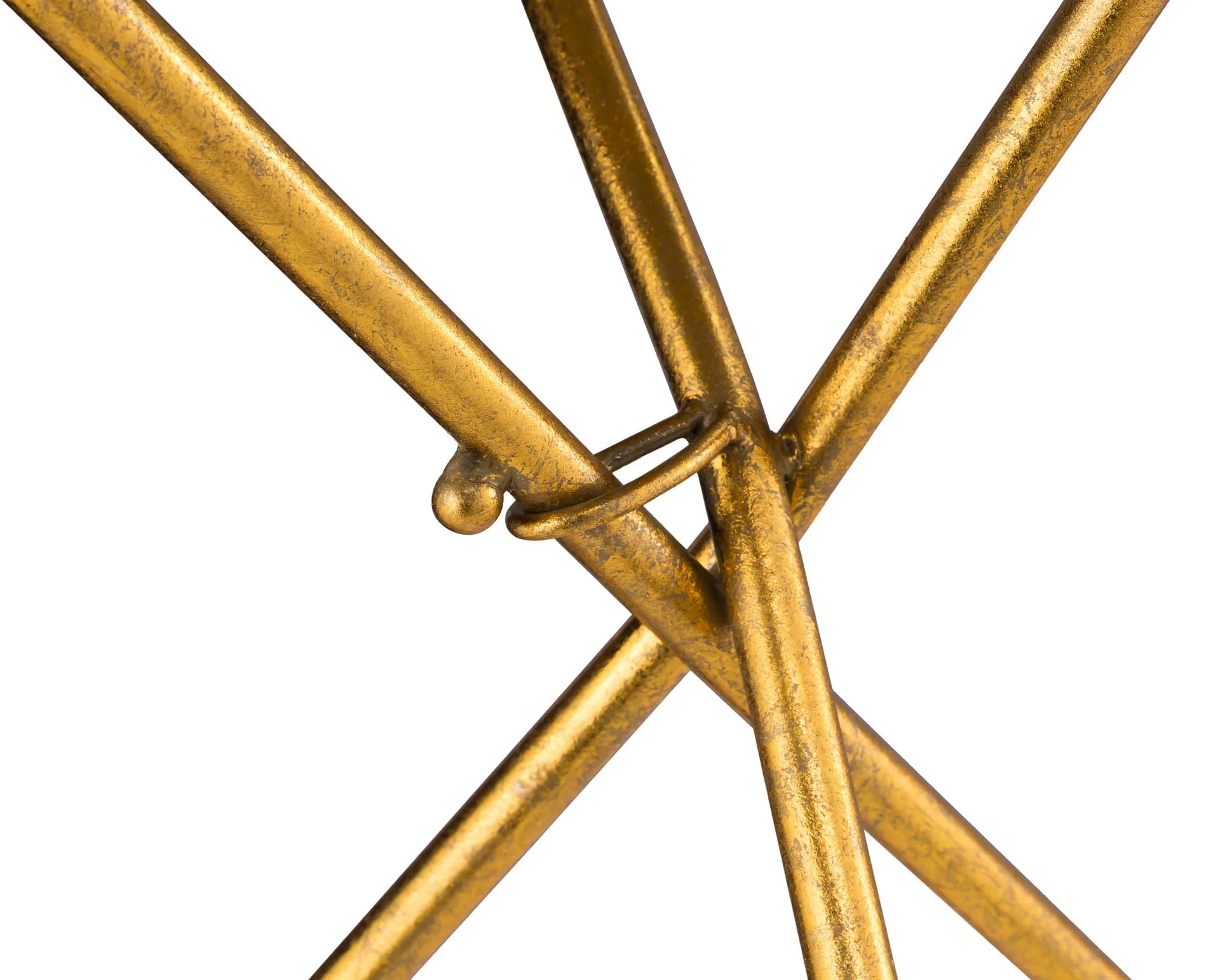 Landen Agate Side Table Gold/Blue - Image 4