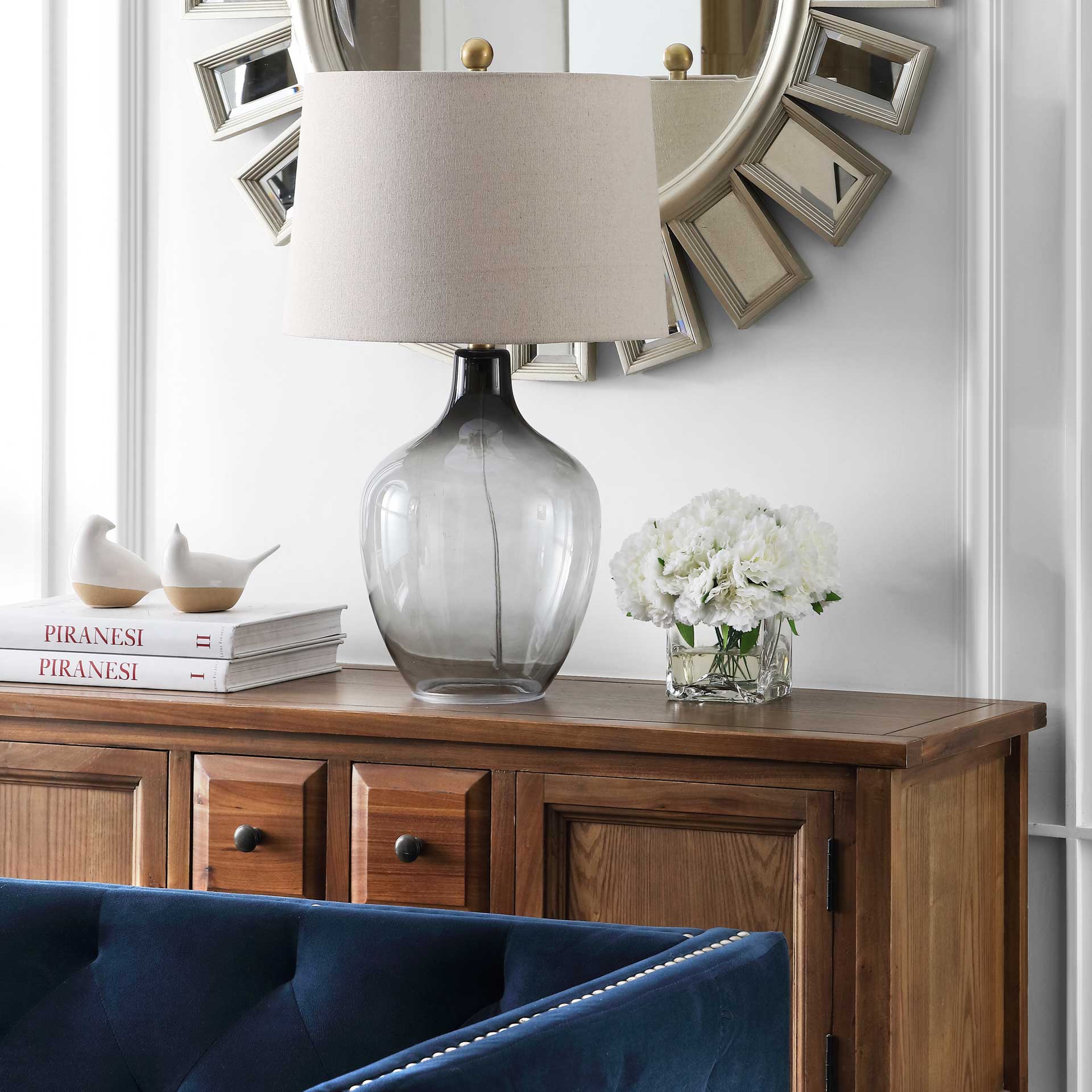 Lando Table Lamp Ombre Gray - Image 3