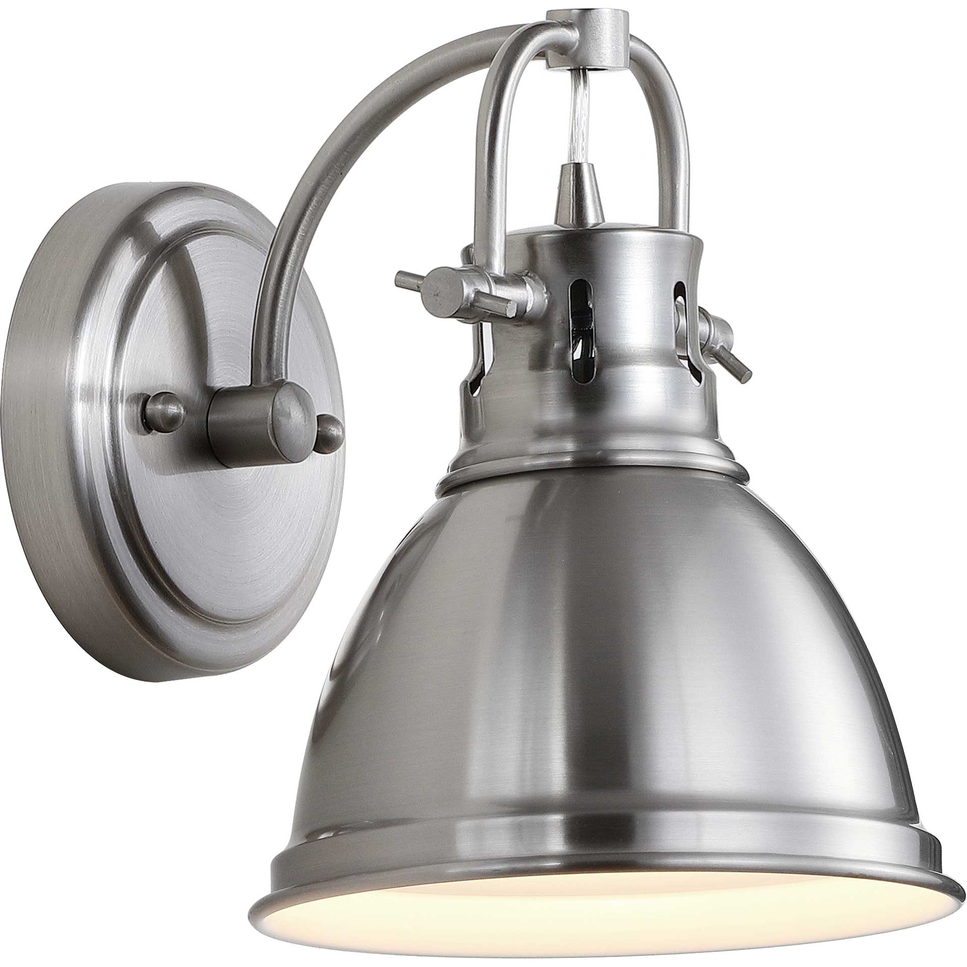Landon Bathroom Sconce Brush Nickel - Image 2