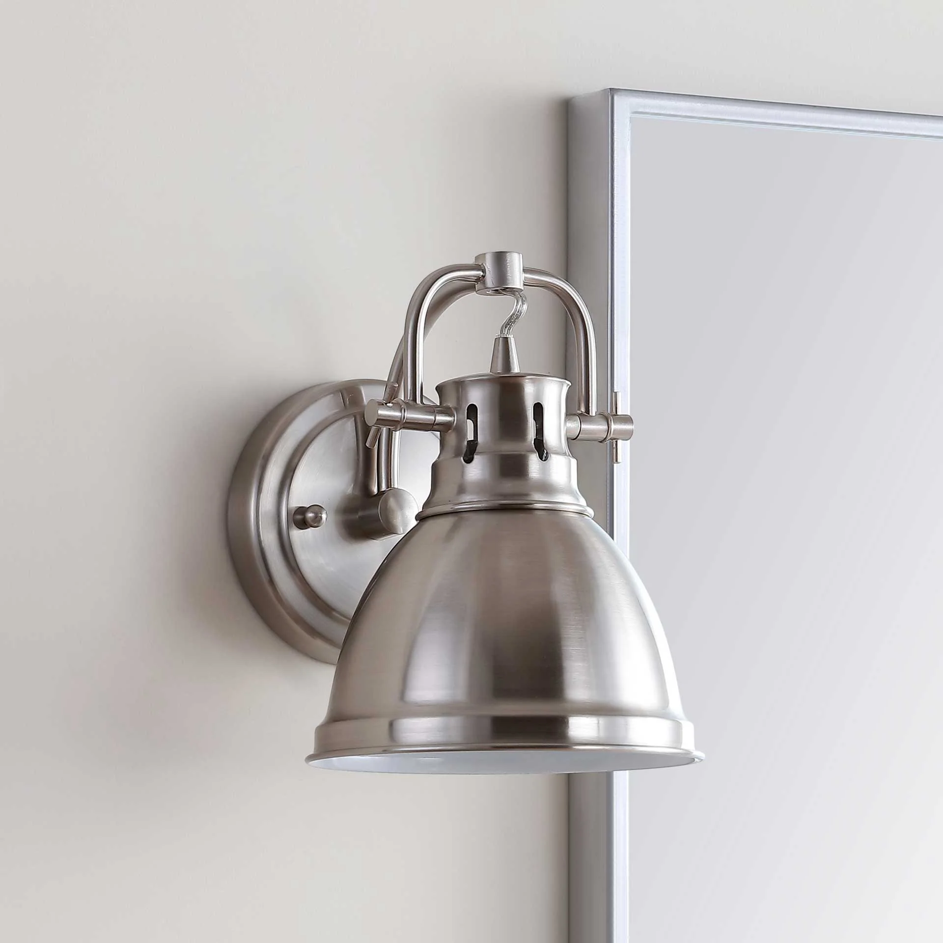 Landon Bathroom Sconce Brush Nickel - Image 3