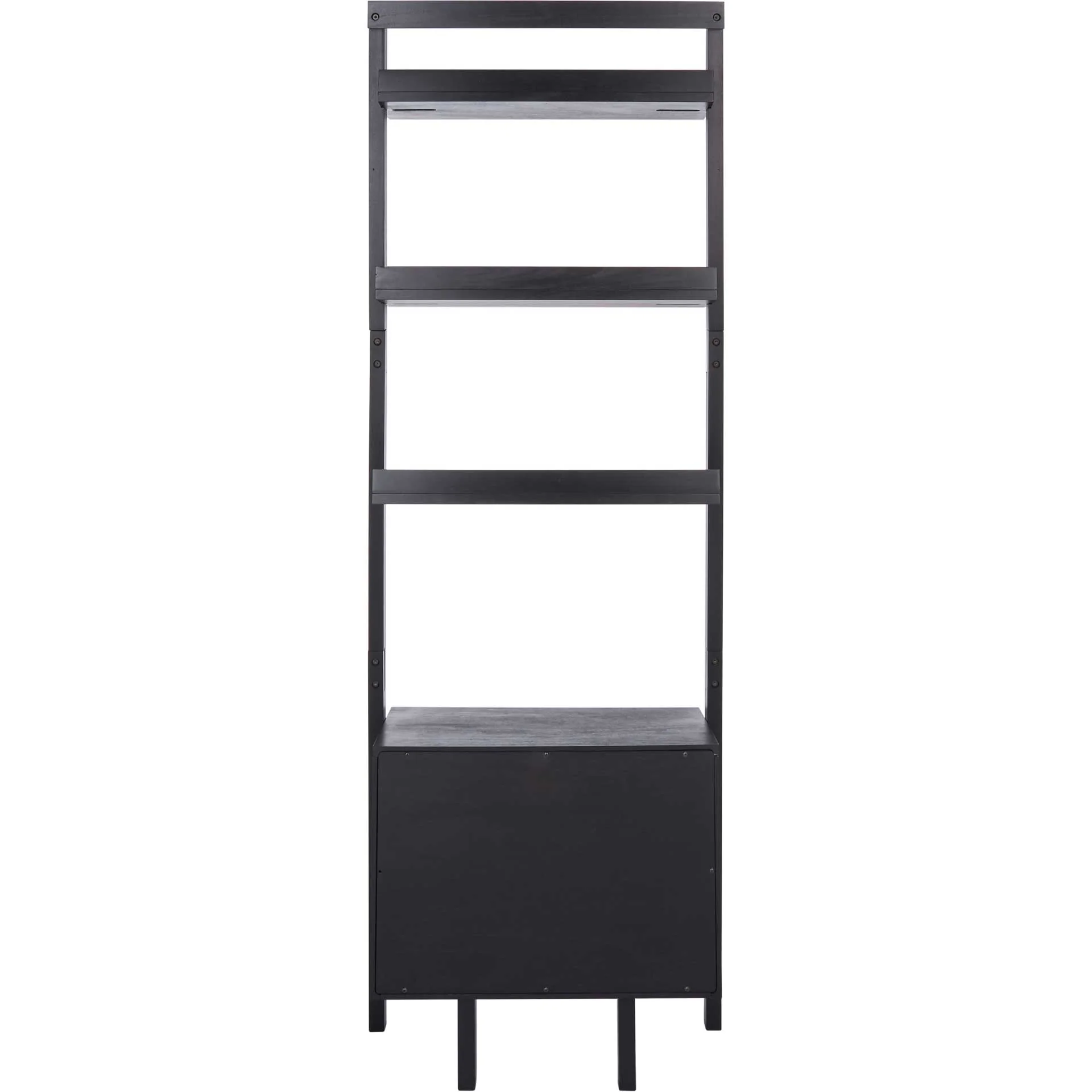 Landria 3 Shelf 1 Door Etagere Black - Image 3