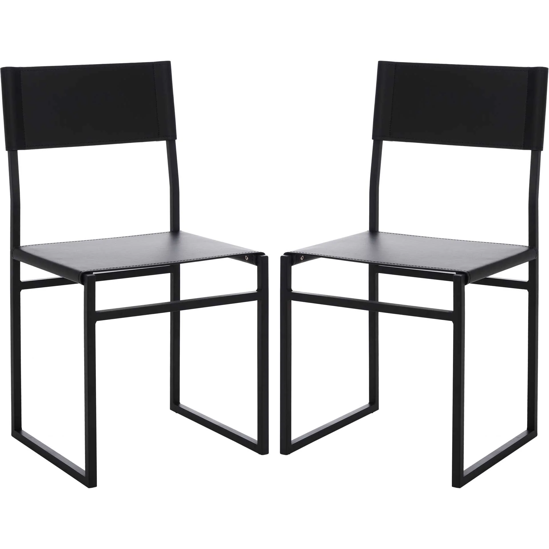 Landry Dining Chairs Black (Set of 2) - Image 2