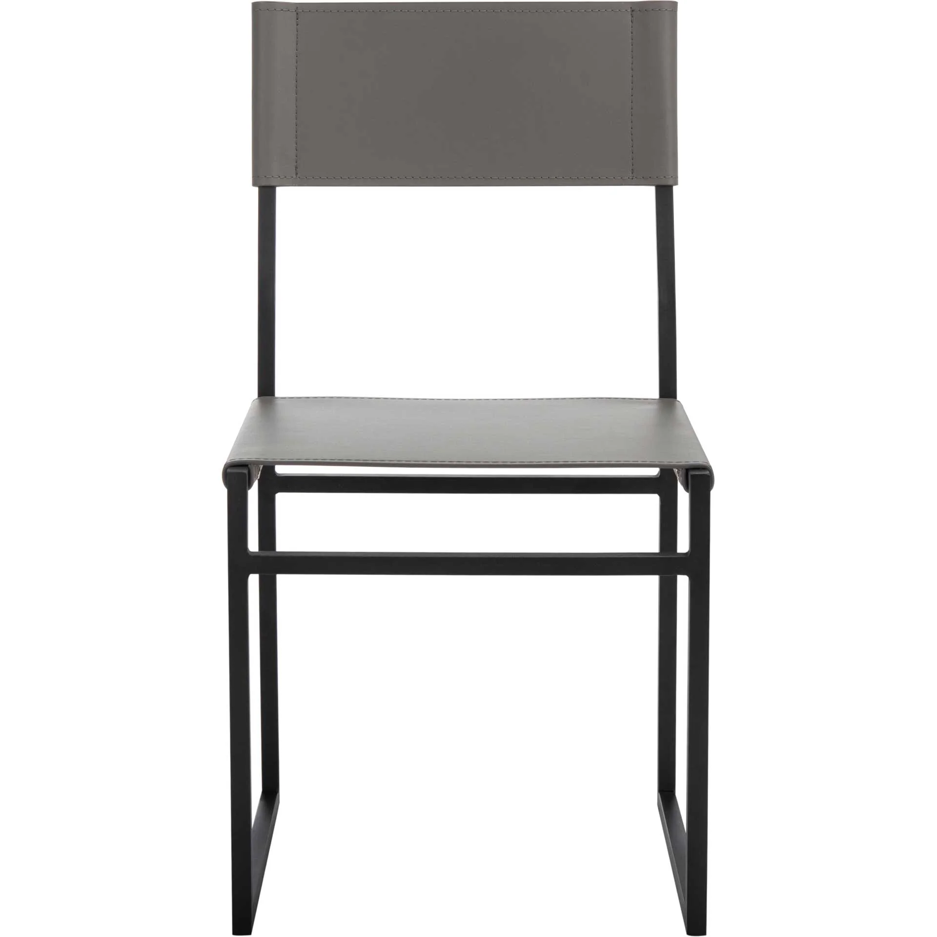 Landry Dining Chairs Gray/Black (Set of 2) - Image 3