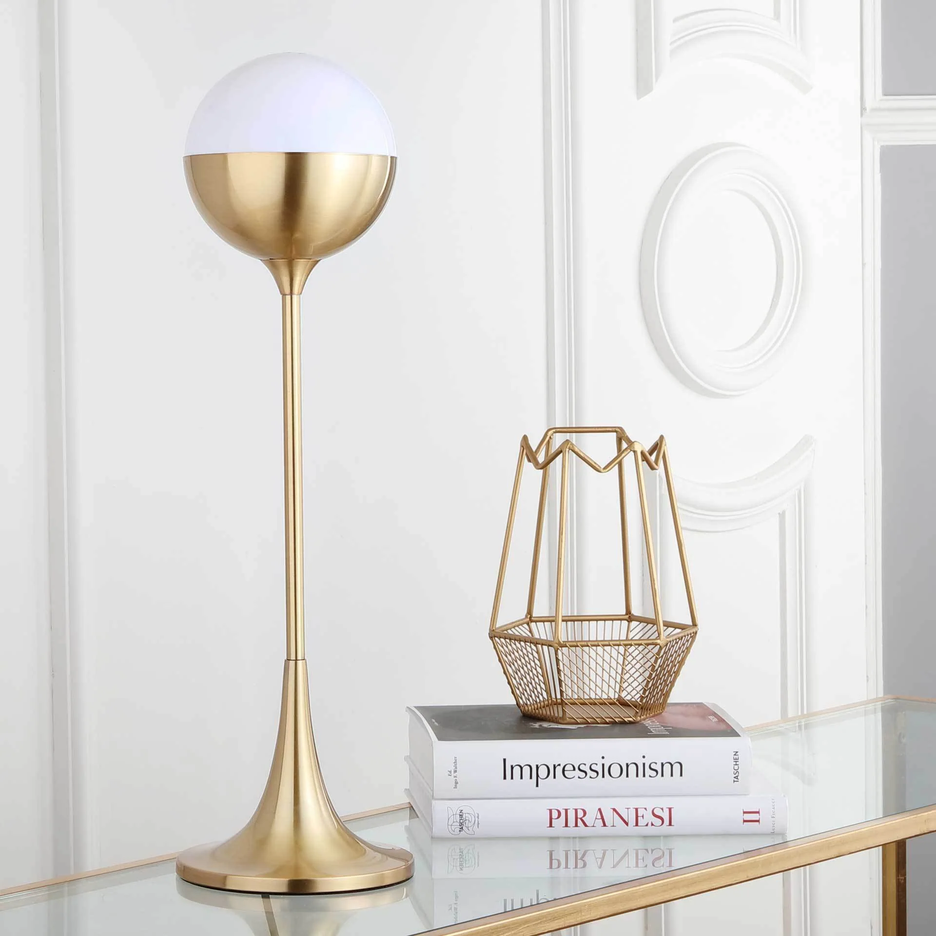 Landyn Table Lamp Brass Gold - Image 3
