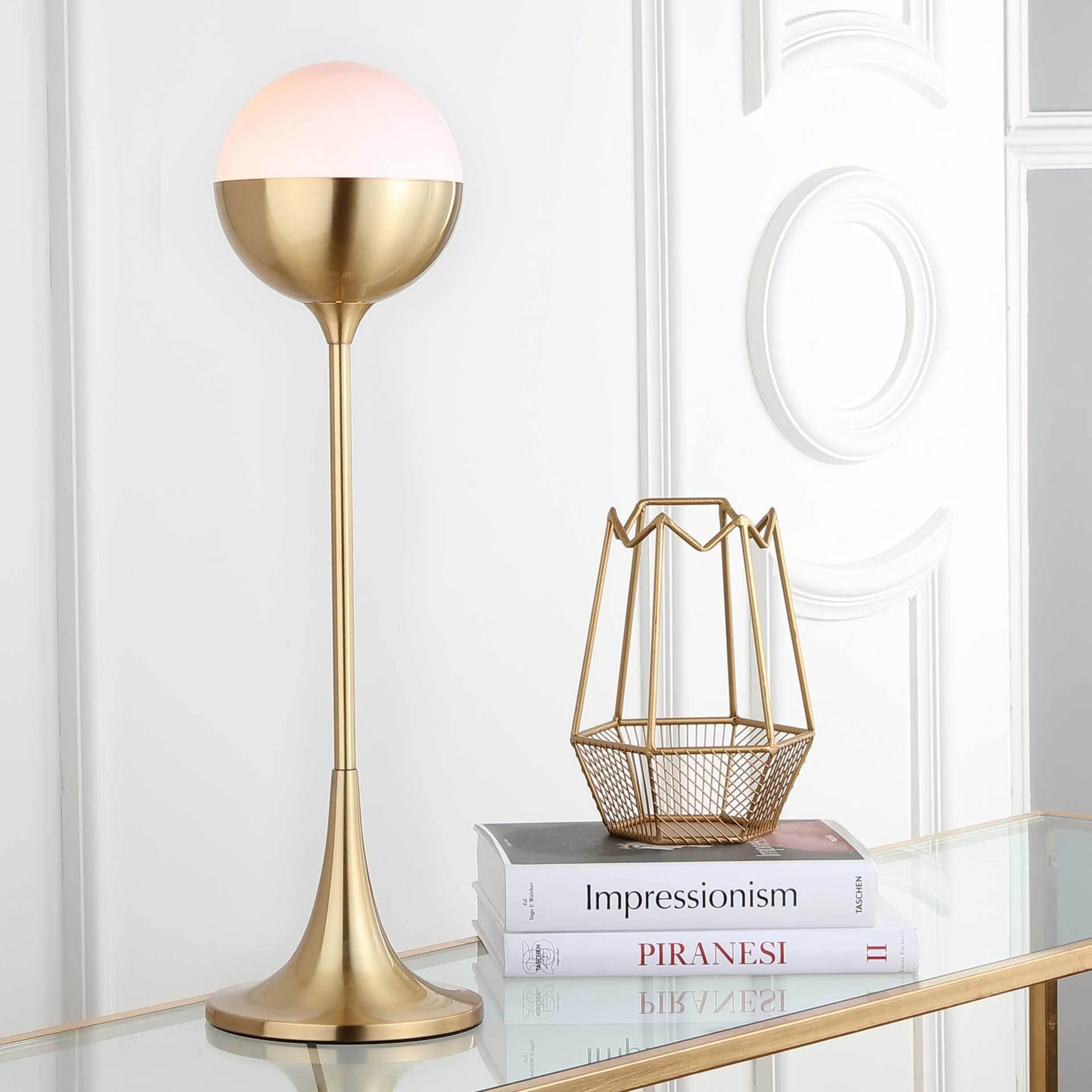 Landyn Table Lamp Brass Gold - Image 4