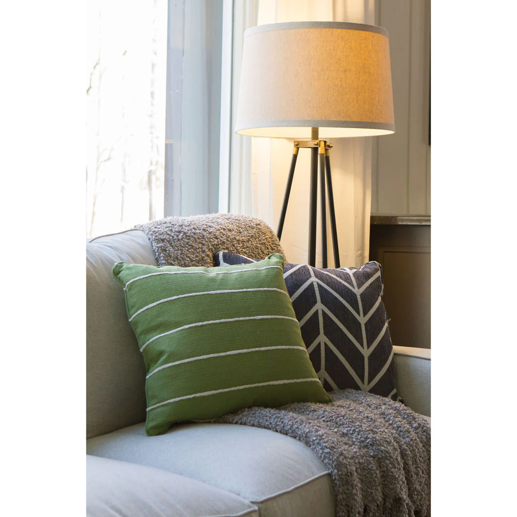 Langley Tripod Floor Lamp Black/Gold - Image 3