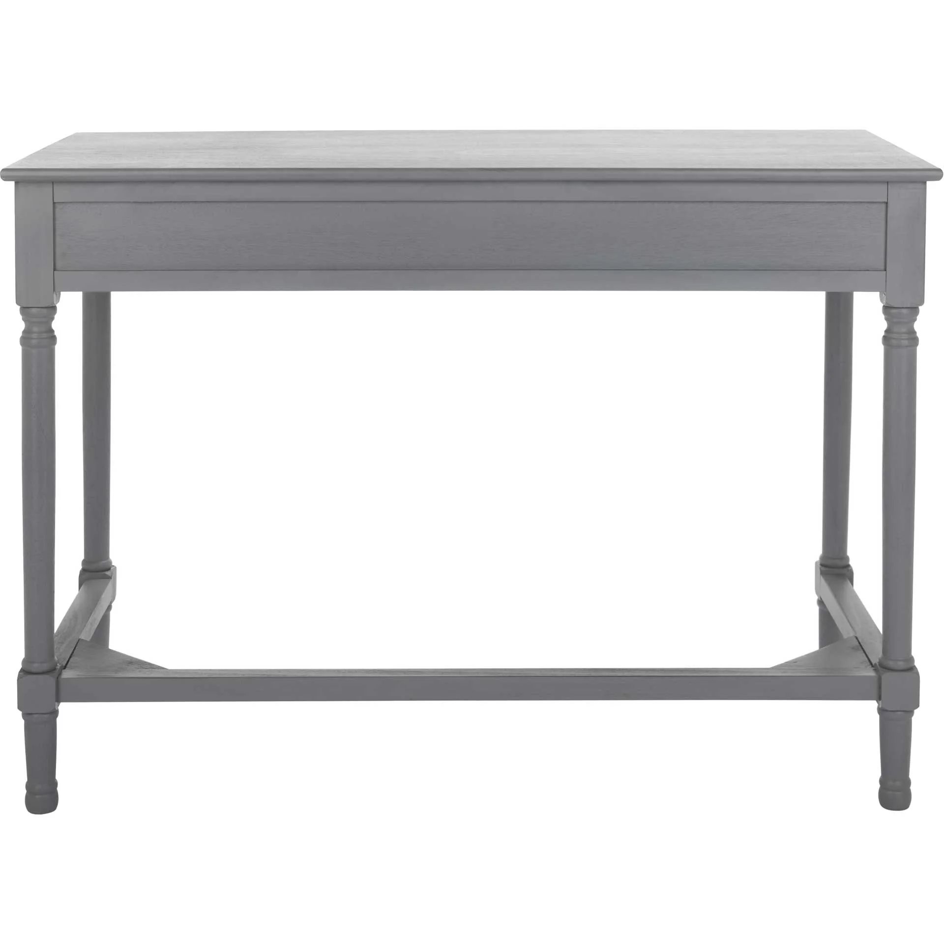 Lani 2 Drawer Desk Distressed Gray - Image 3