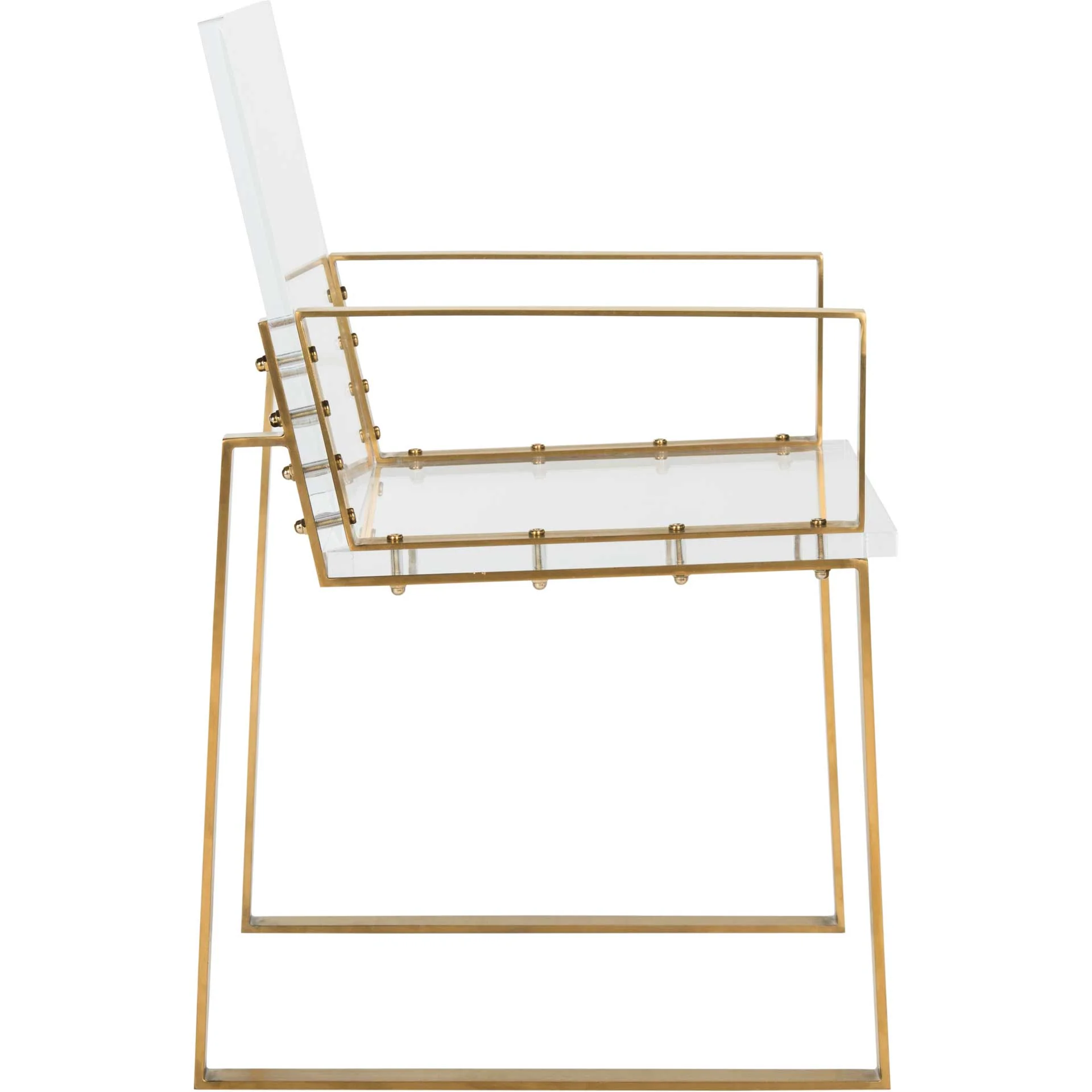 Lanose Acrylic Arm Chair - Image 2