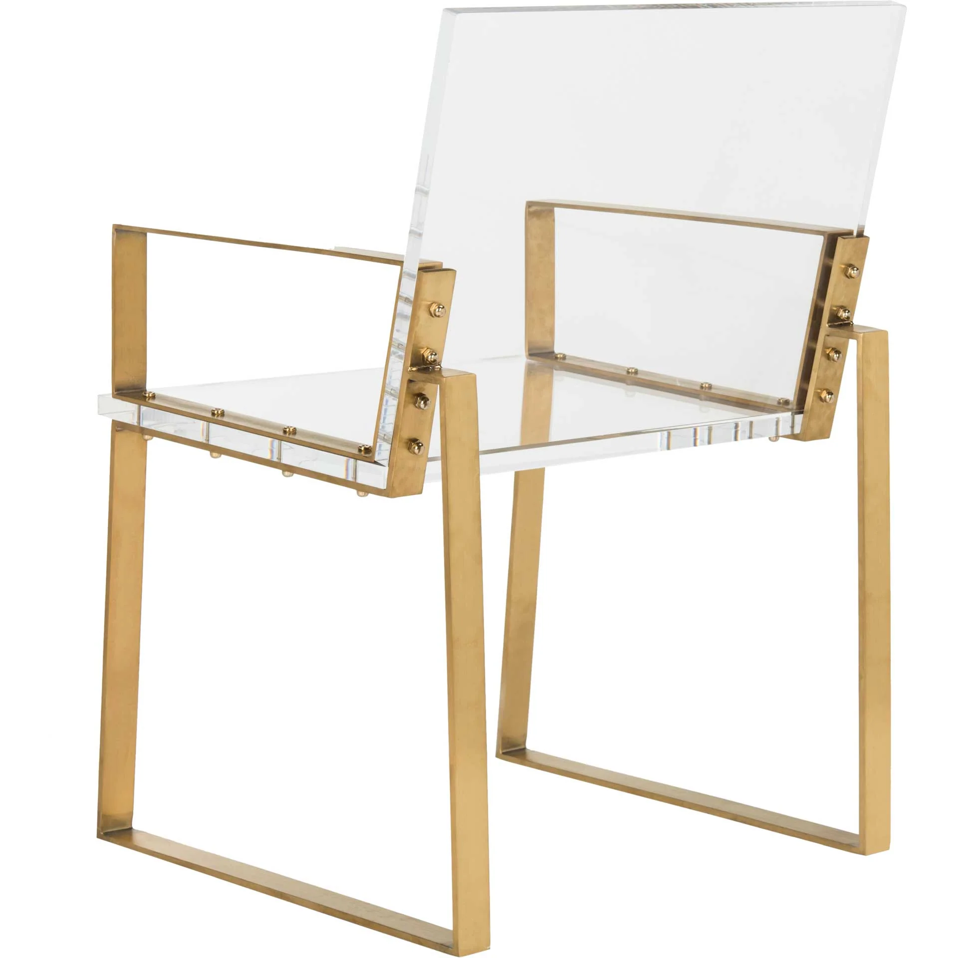 Lanose Acrylic Arm Chair - Image 4
