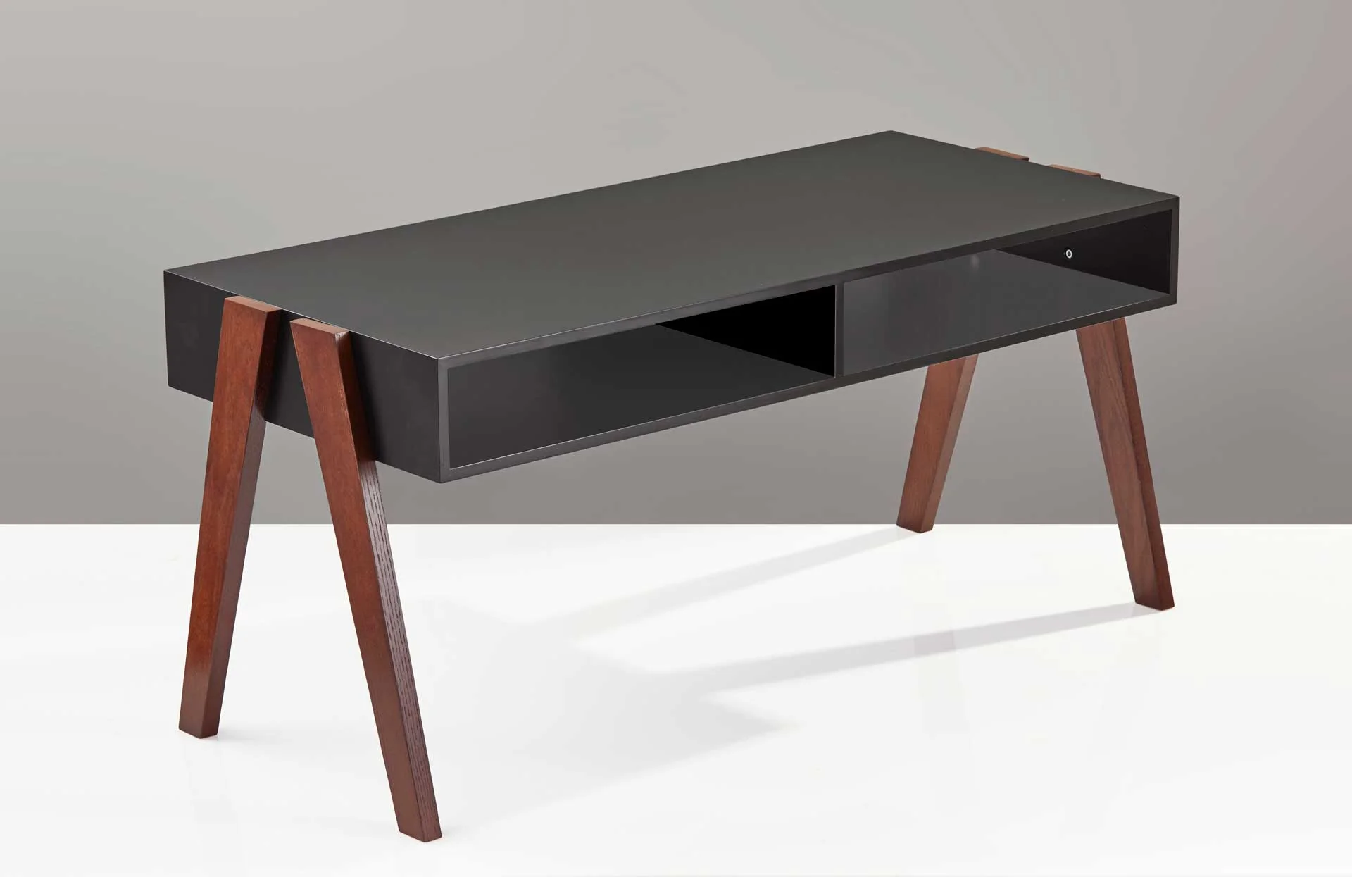 Laon Coffee Table Black/Walnut - Image 3
