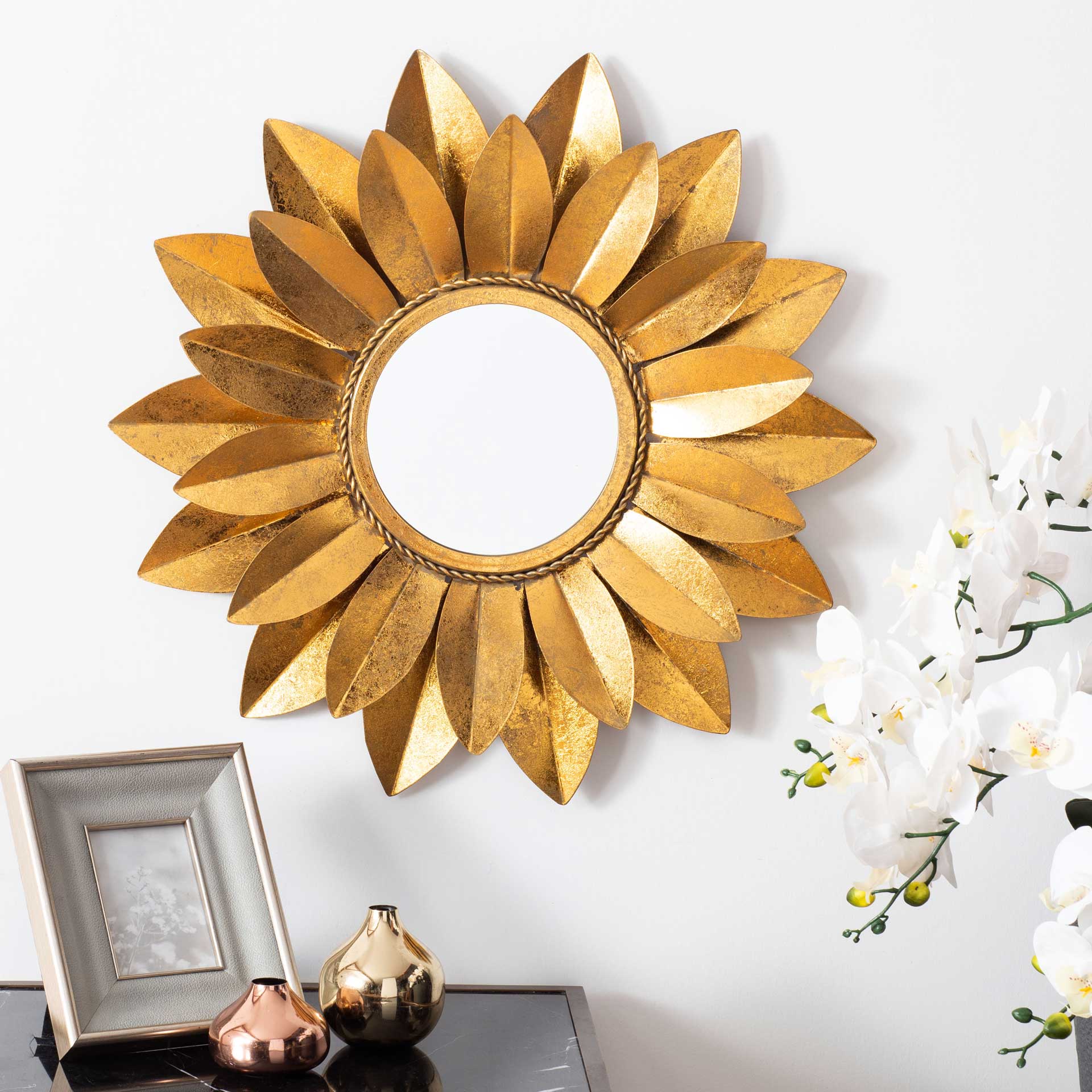 Larry Mirror Gold Foil - Image 3