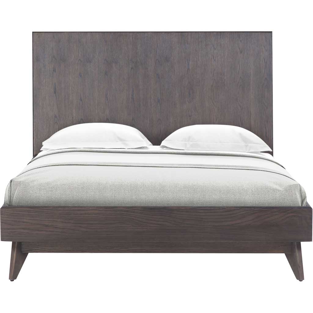 Lars Wooden Bed Oak/Oak Veneer - Image 2