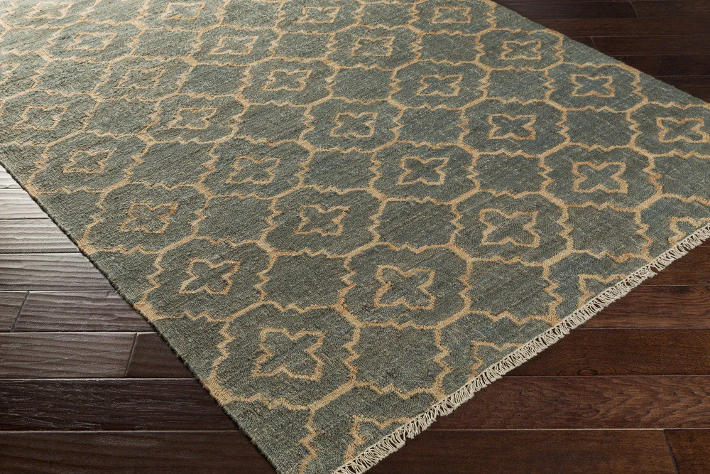 Laural Beige/Moss Area Rug - Image 2