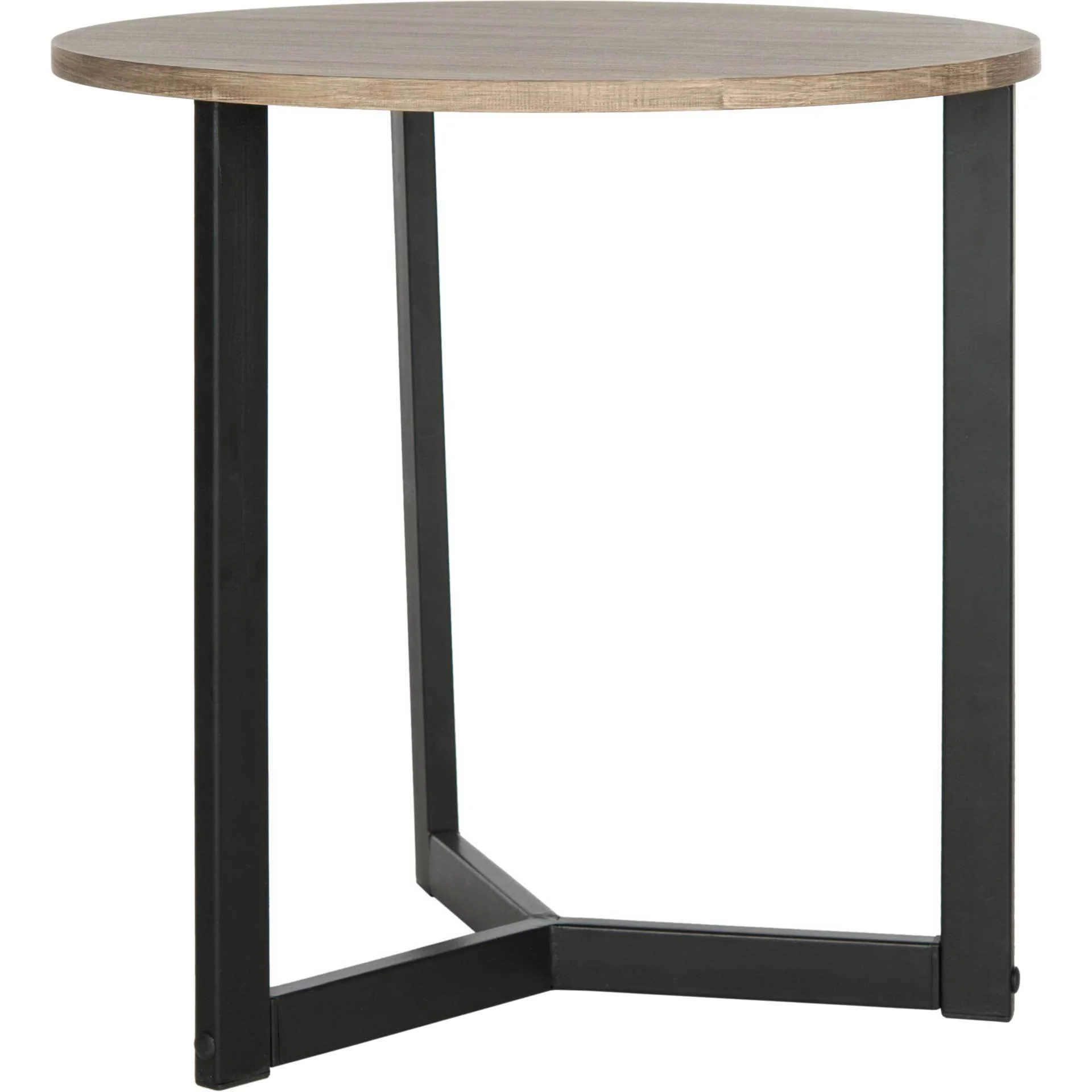Leala Wood End Table Oak - Image 2