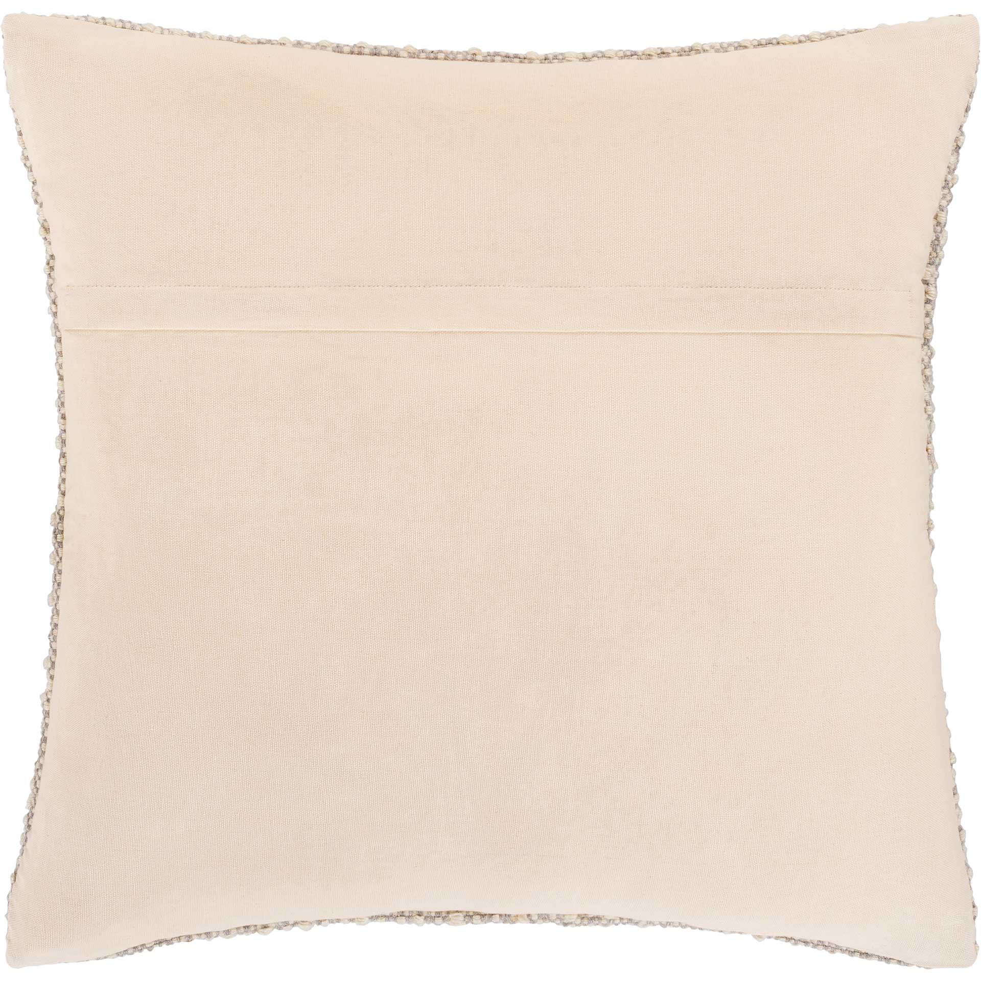 Leandro Pillow Ivory/Medium Gray - Image 2