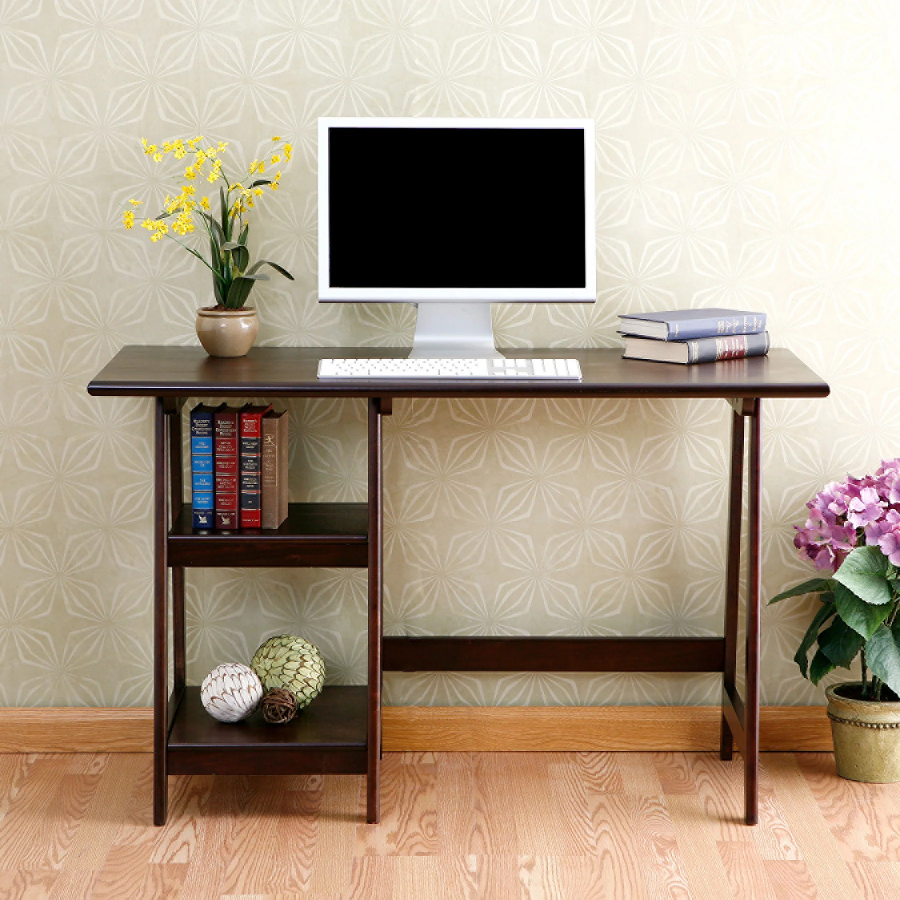 Lear Desk Espresso - Image 4