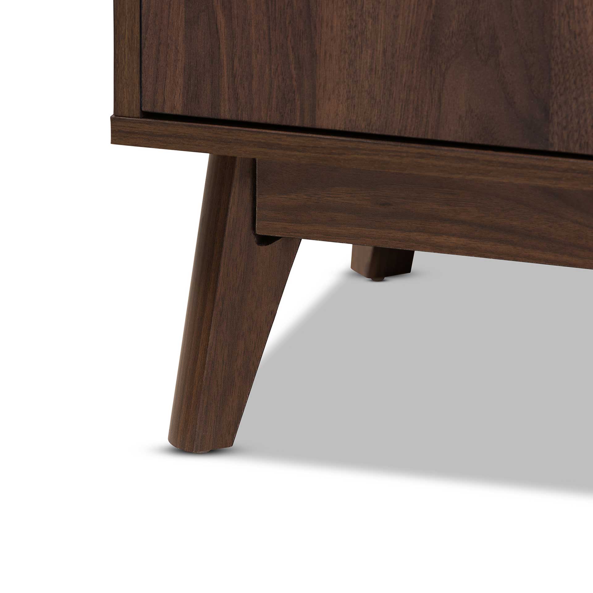 Leara 2-Drawer TV Stand Walnut - Image 6
