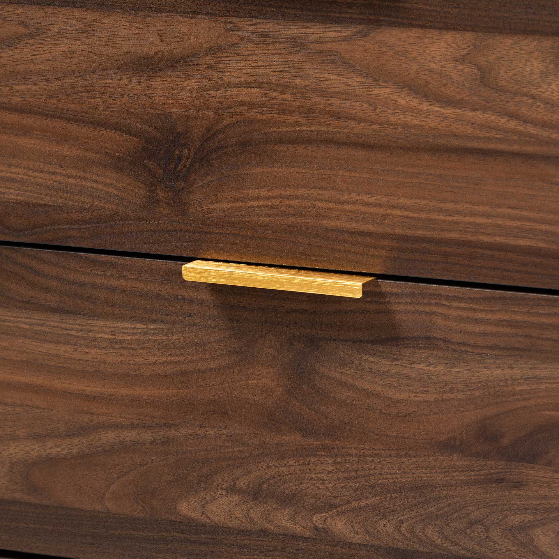 Leara 6-Drawer Dresser Walnut - Image 5