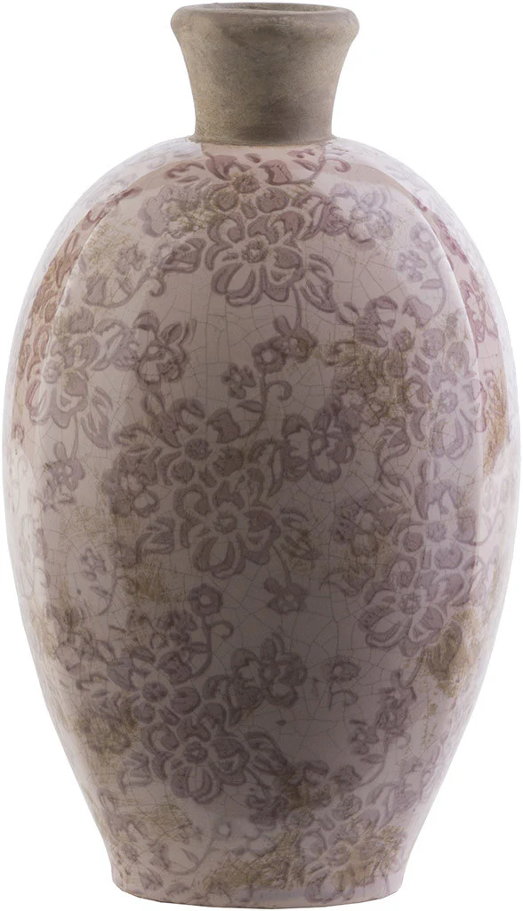 Leclair Ceramic Table Vase Taupe - Image 2