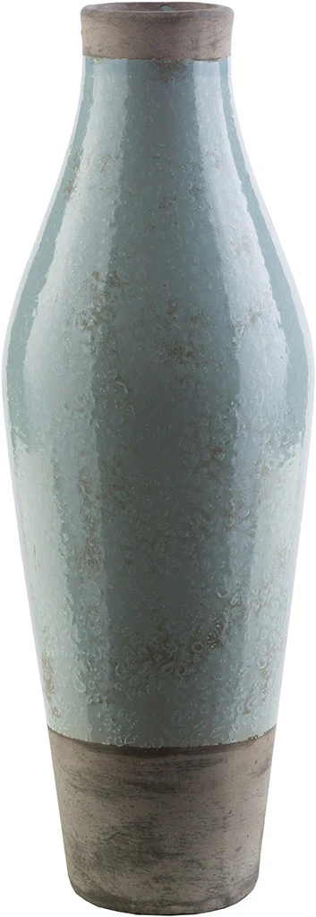 Leclair Ceramic Vase Blue/Gray - Image 2