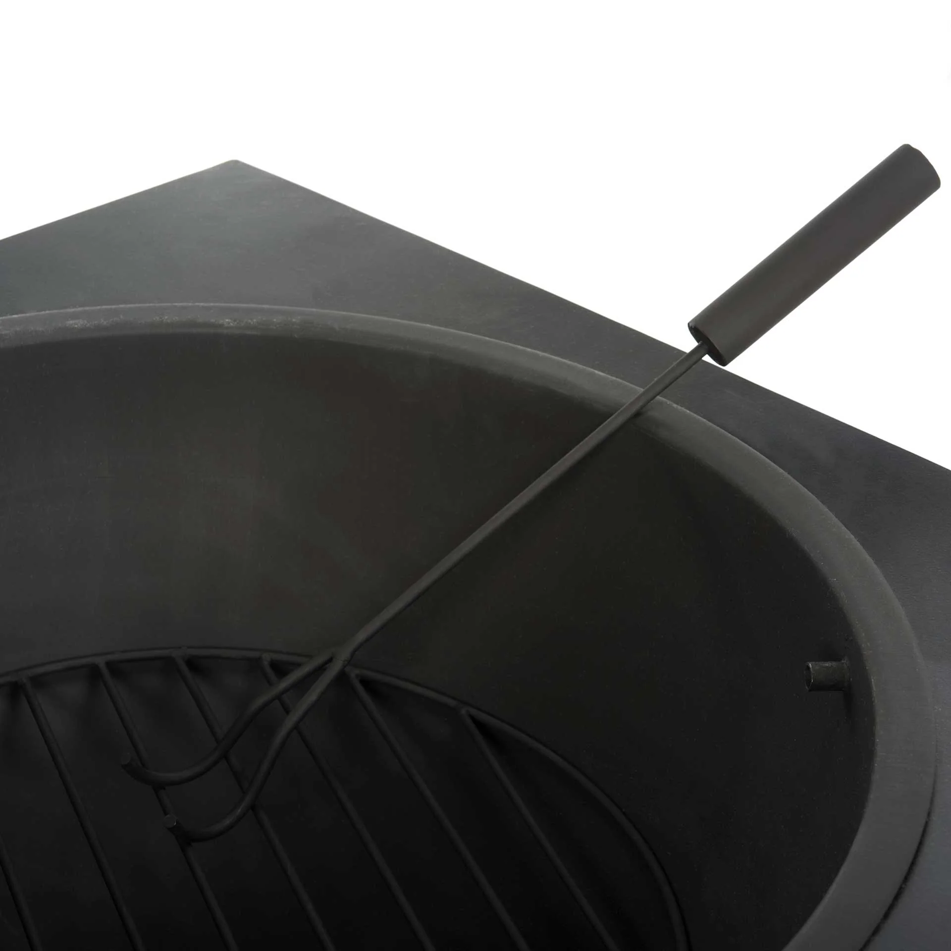 Leena Square Fire Pit Black - Image 4