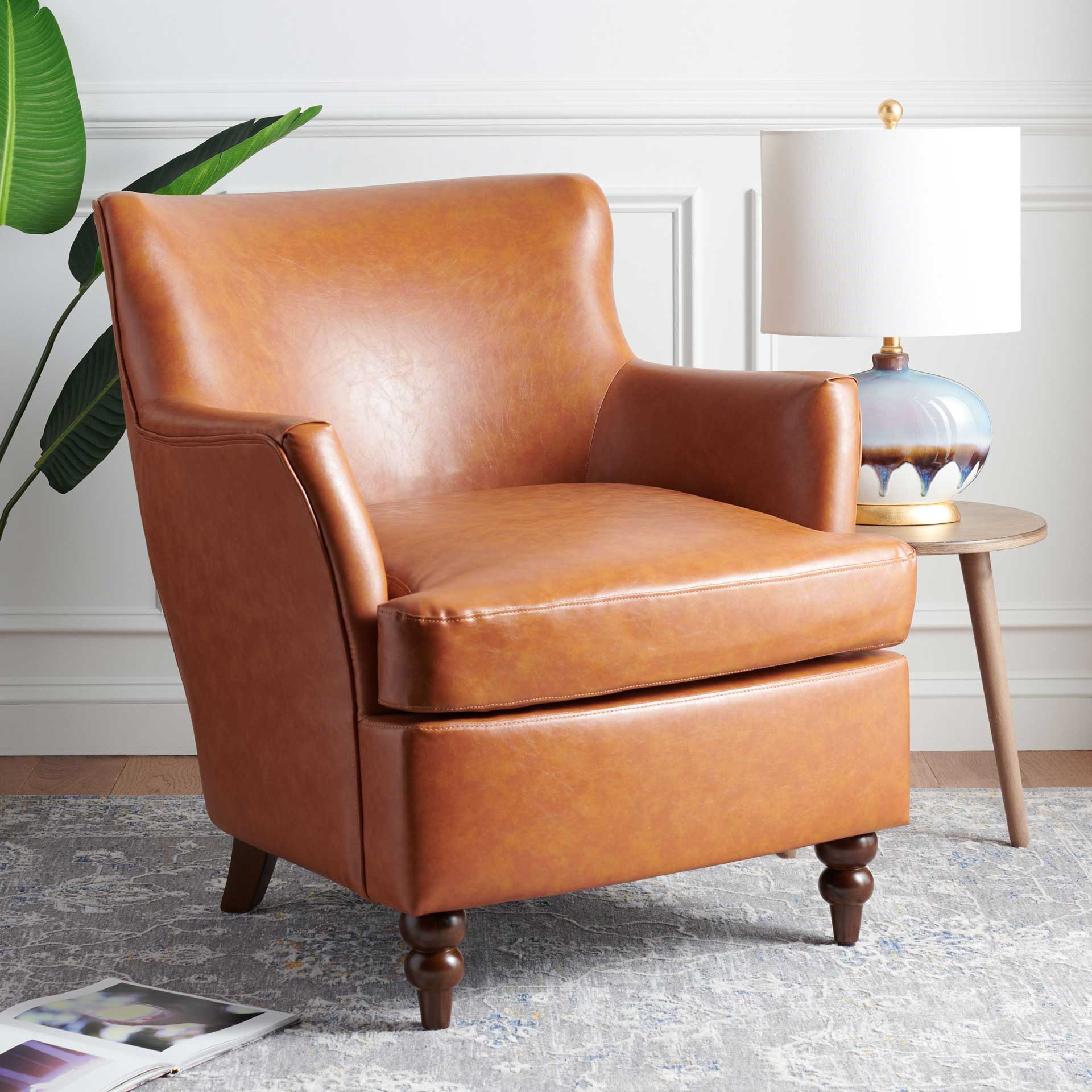 Leia Accent Chair Cognac - Image 4