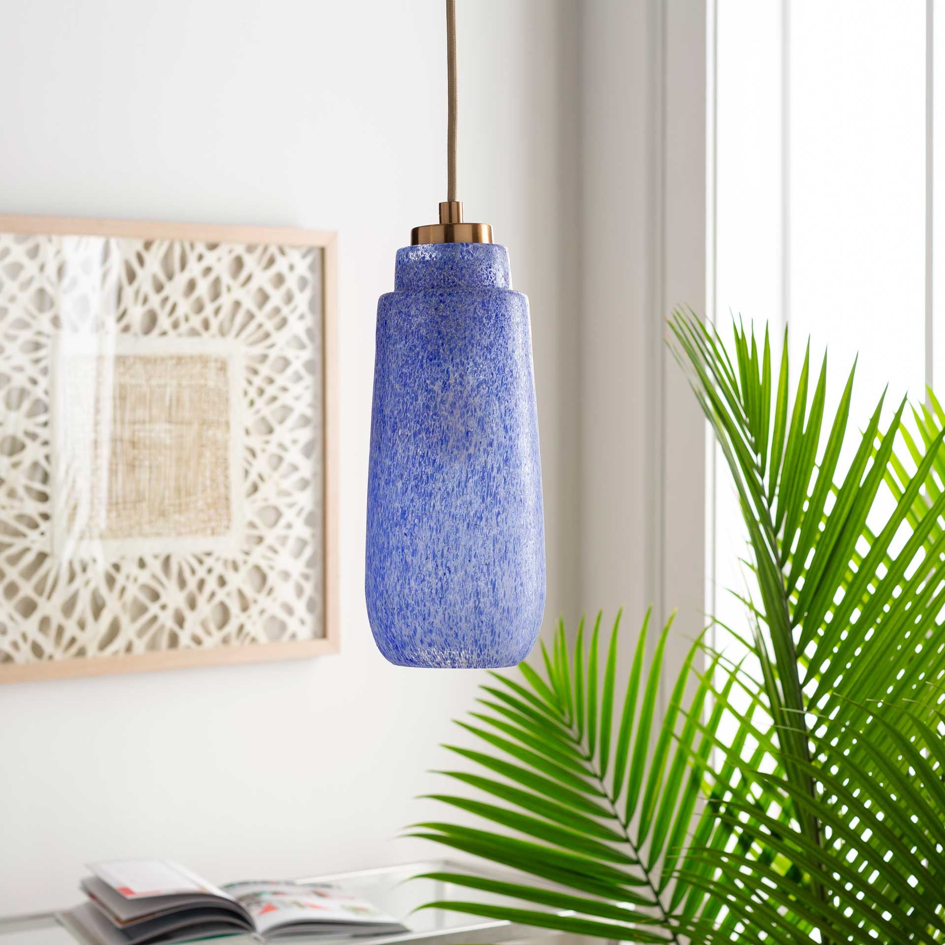 Leilani Ceiling Lamp Violet/Blue/Bronze - Image 7