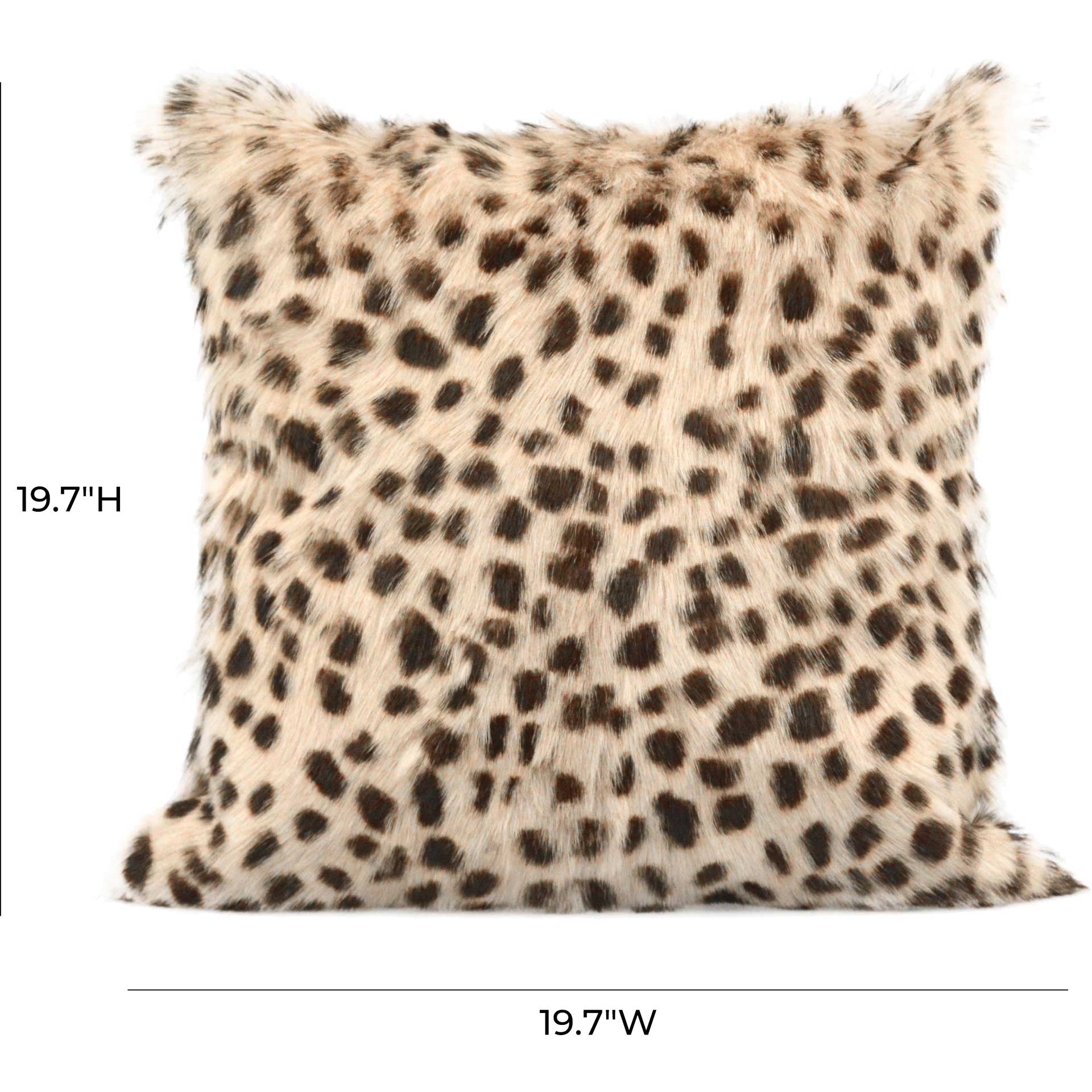 Leisure Goatskin Pillow Leopard - Image 3