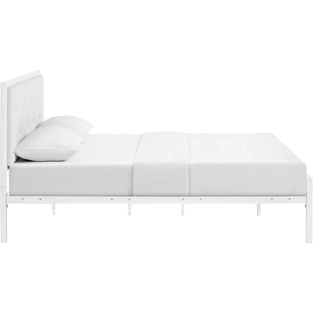 Lendal Vinyl Bed White - Image 2