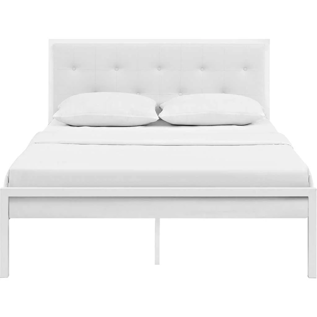 Lendal Vinyl Bed White - Image 3