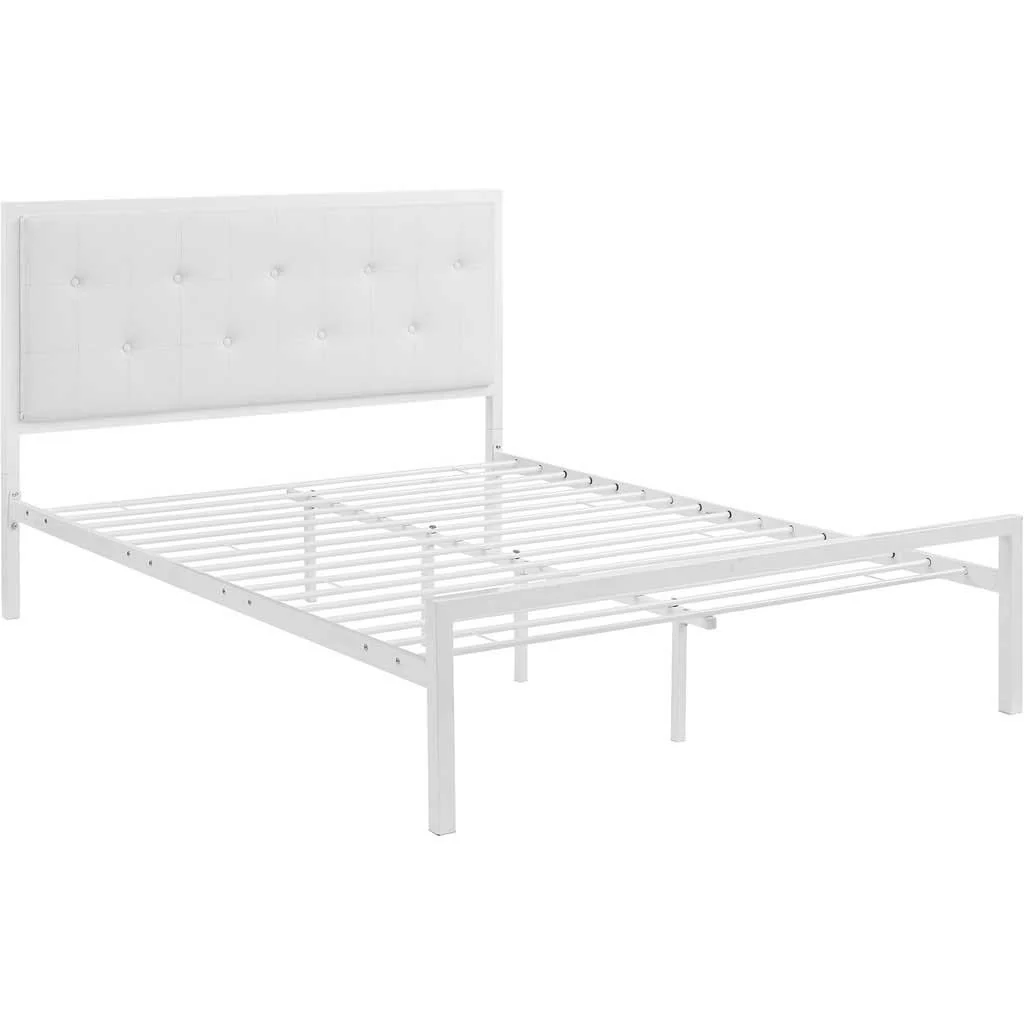 Lendal Vinyl Bed White - Image 4
