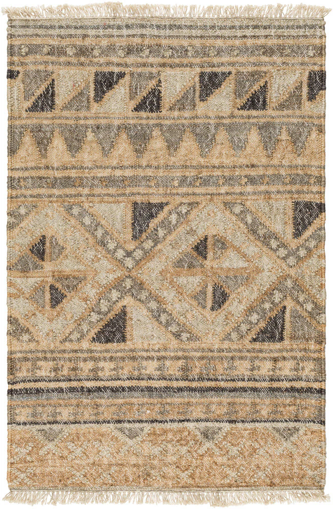 Lenora Camel/Dark Brown/Khaki Area Rug - Image 2