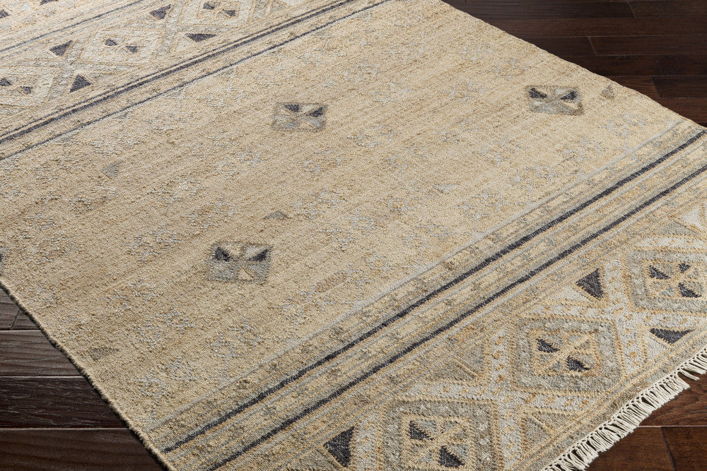 Lenora Camel/Dark Brown/Khaki Area Rug - Image 3