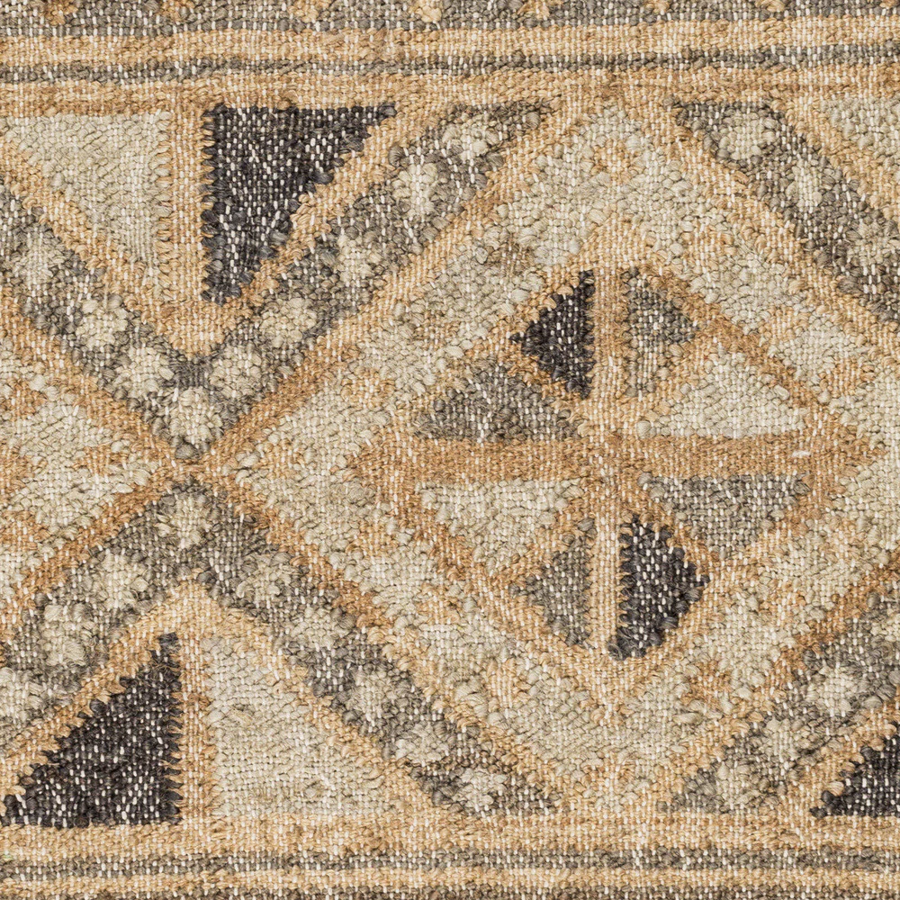 Lenora Camel/Dark Brown/Khaki Area Rug - Image 4