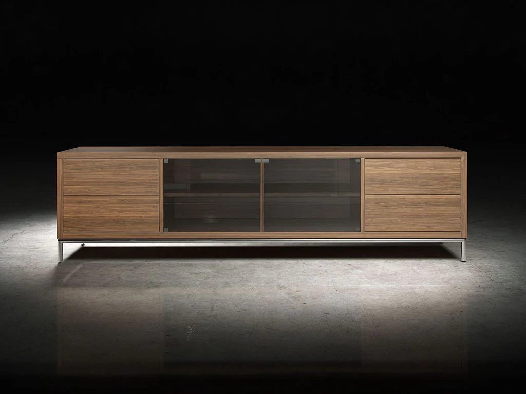 Lenox Media Cabinet Walnut - Image 2