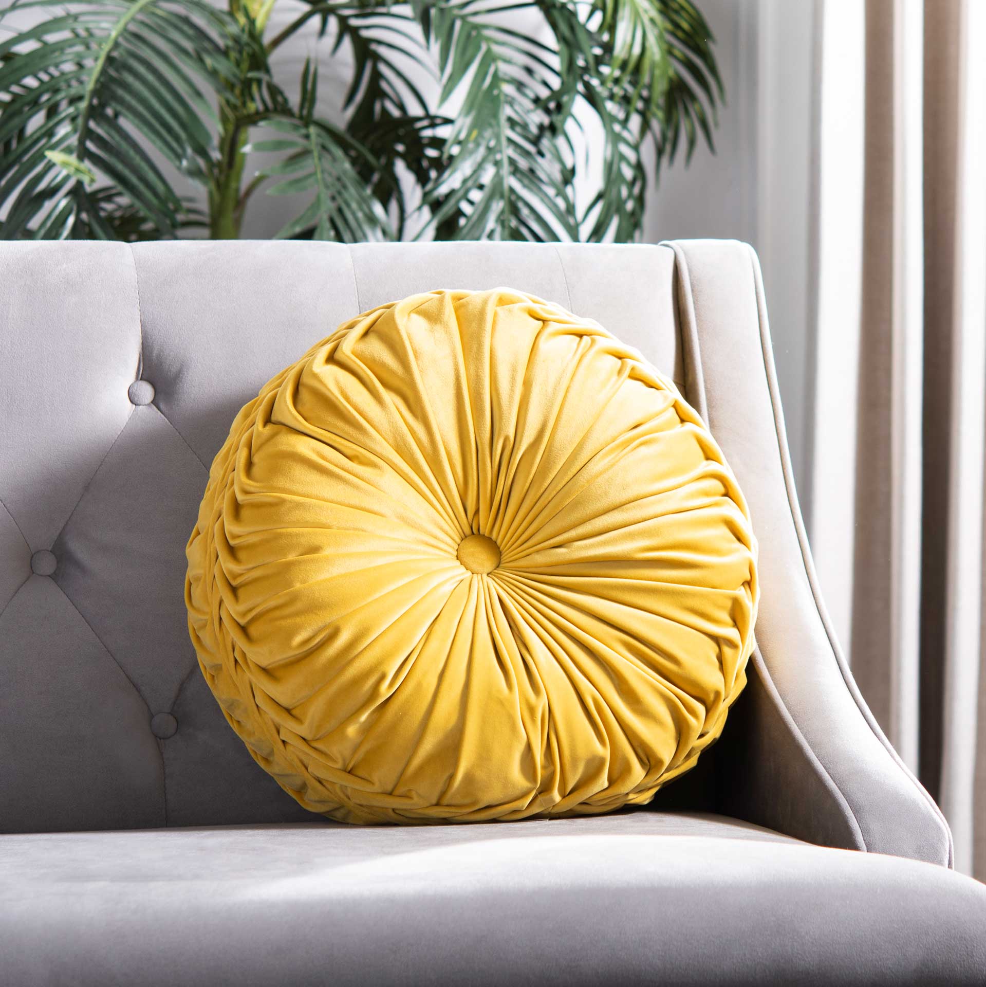 Leonese Pillow Mustard - Image 2