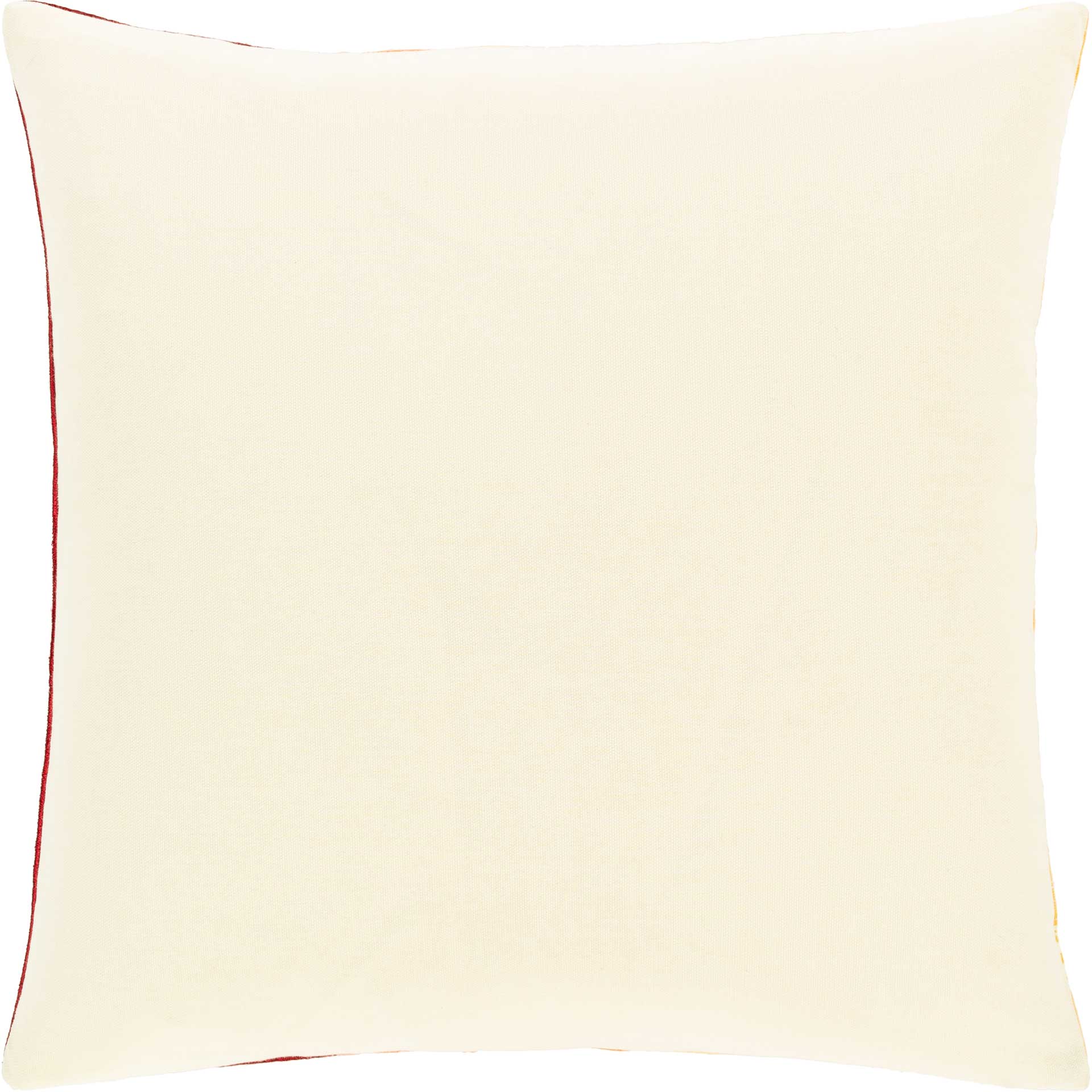Lewis Pillow Dark Red/Ivory/Terracotta - Image 2