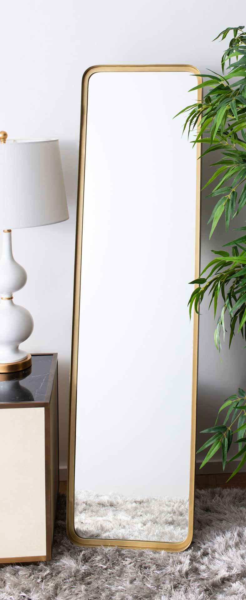 Lexi Mirror Brushed Brass - Image 5