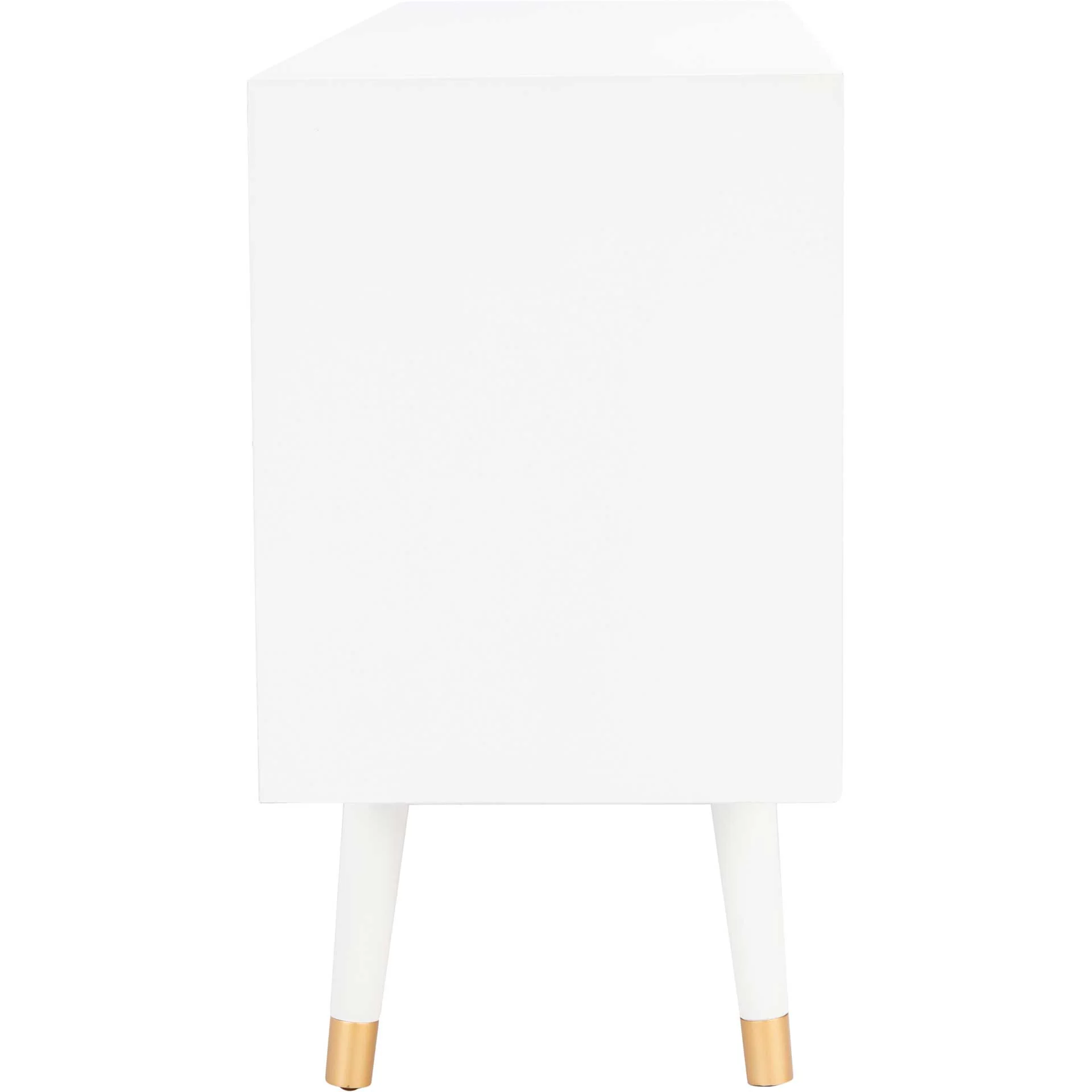 Liam 2 Door Media Stand White - Image 3