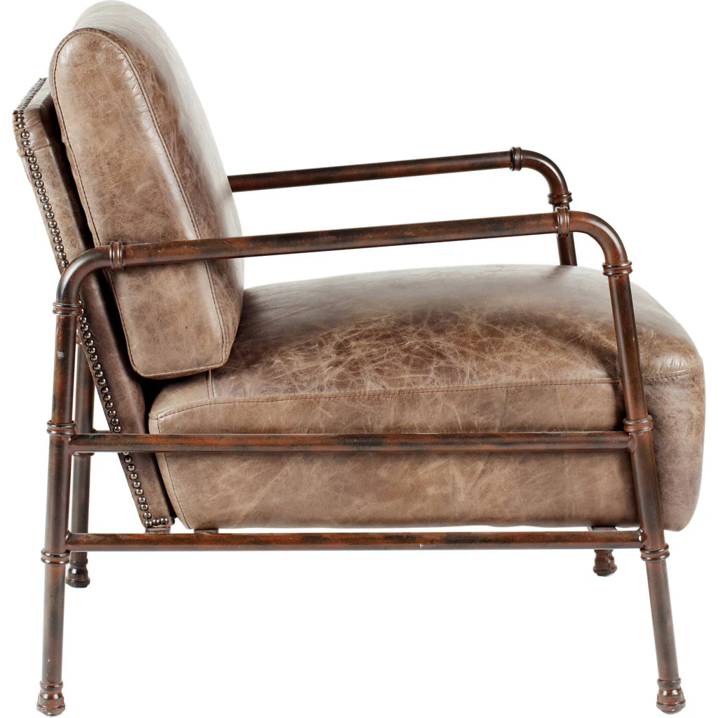 Liander Club Chair Light Brown - Image 2