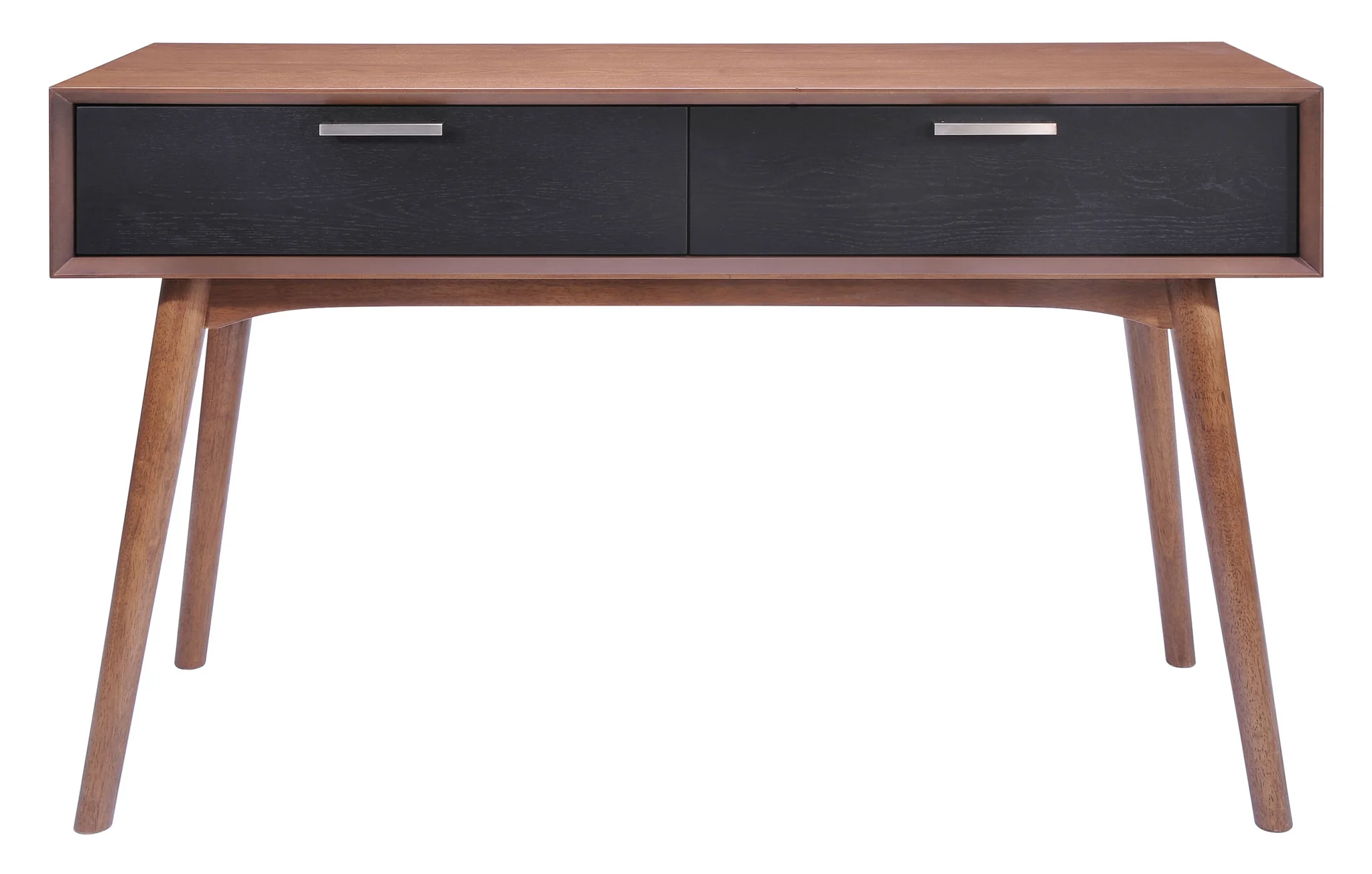Liberty Bay Console Table Walnut & Black - Image 3