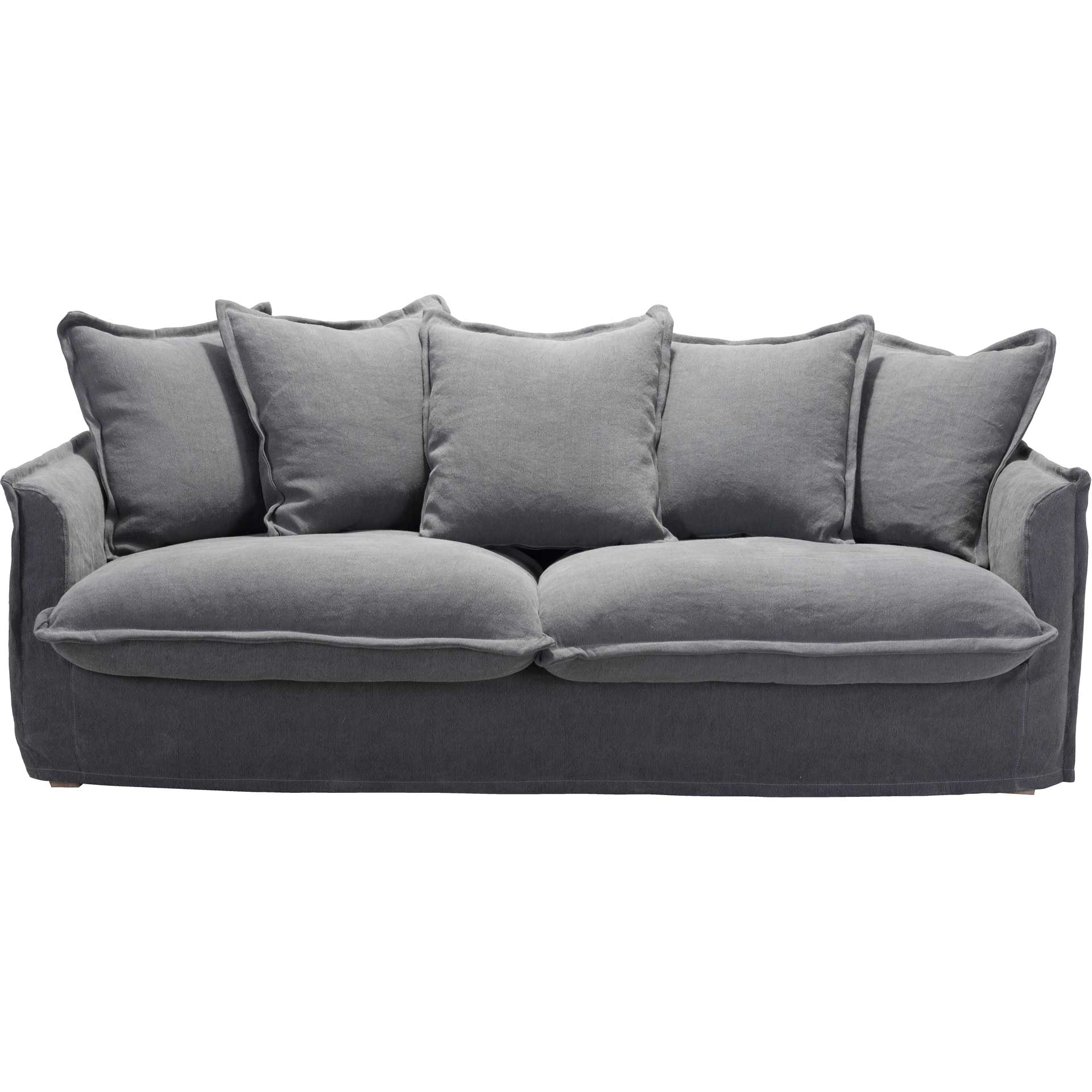 Lider Sofa Charcoal Gray - Image 3