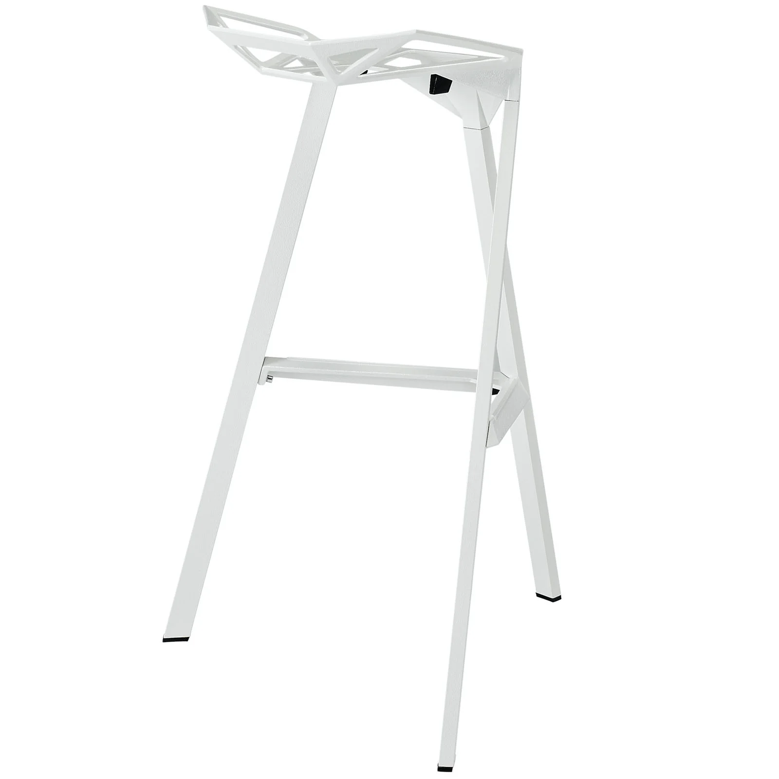 Lift Stacking Bar Stool White - Image 3