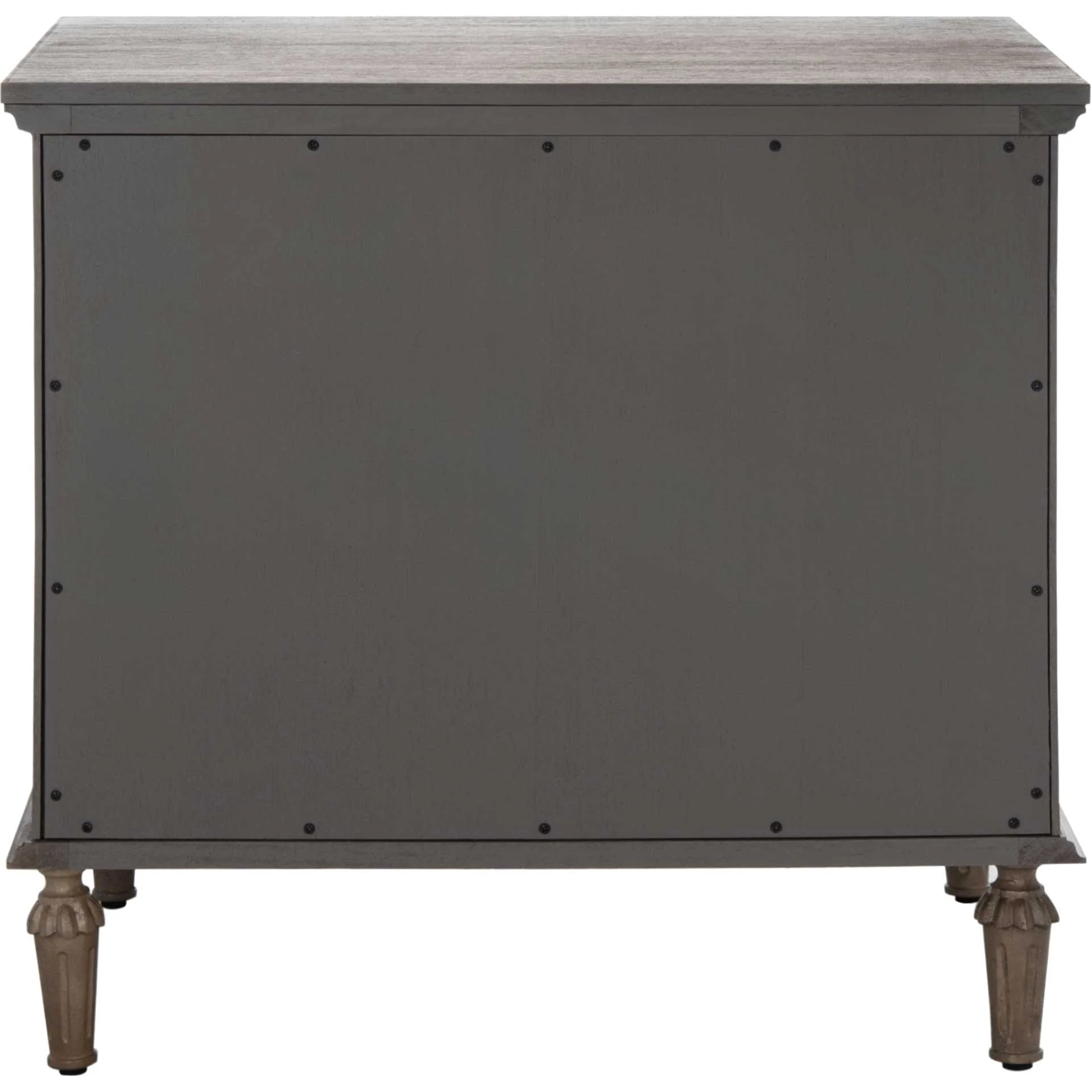 Lila 3 Drawer Wood Nightstand Light Brown - Image 3