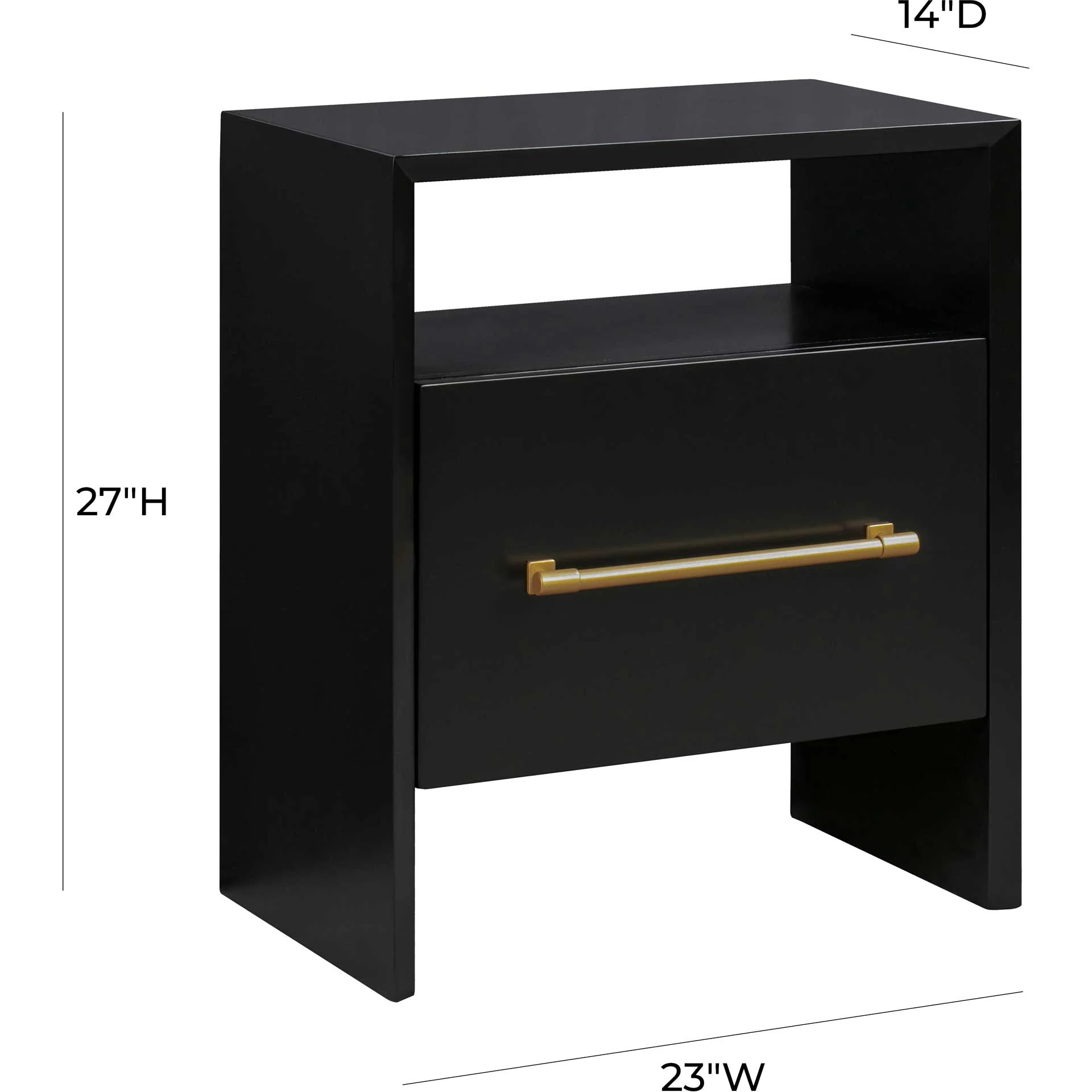 Lilac Nightstand Black - Image 7