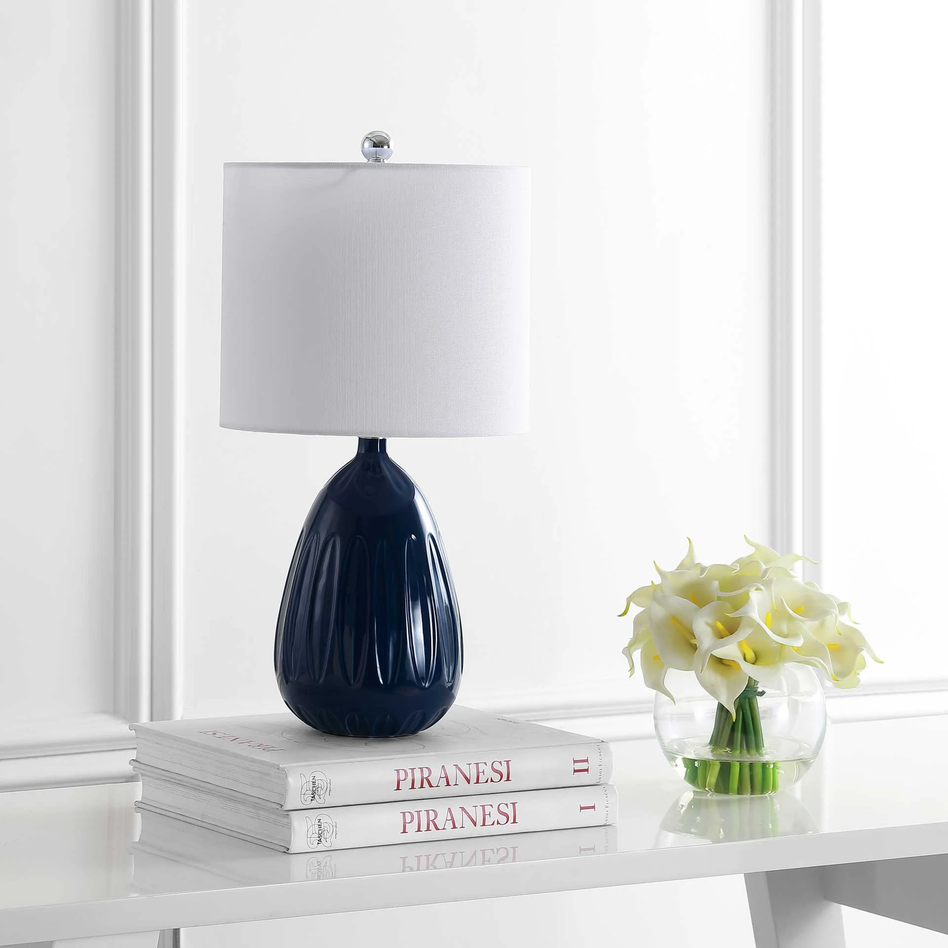 Liliana Table Lamp Navy - Image 3
