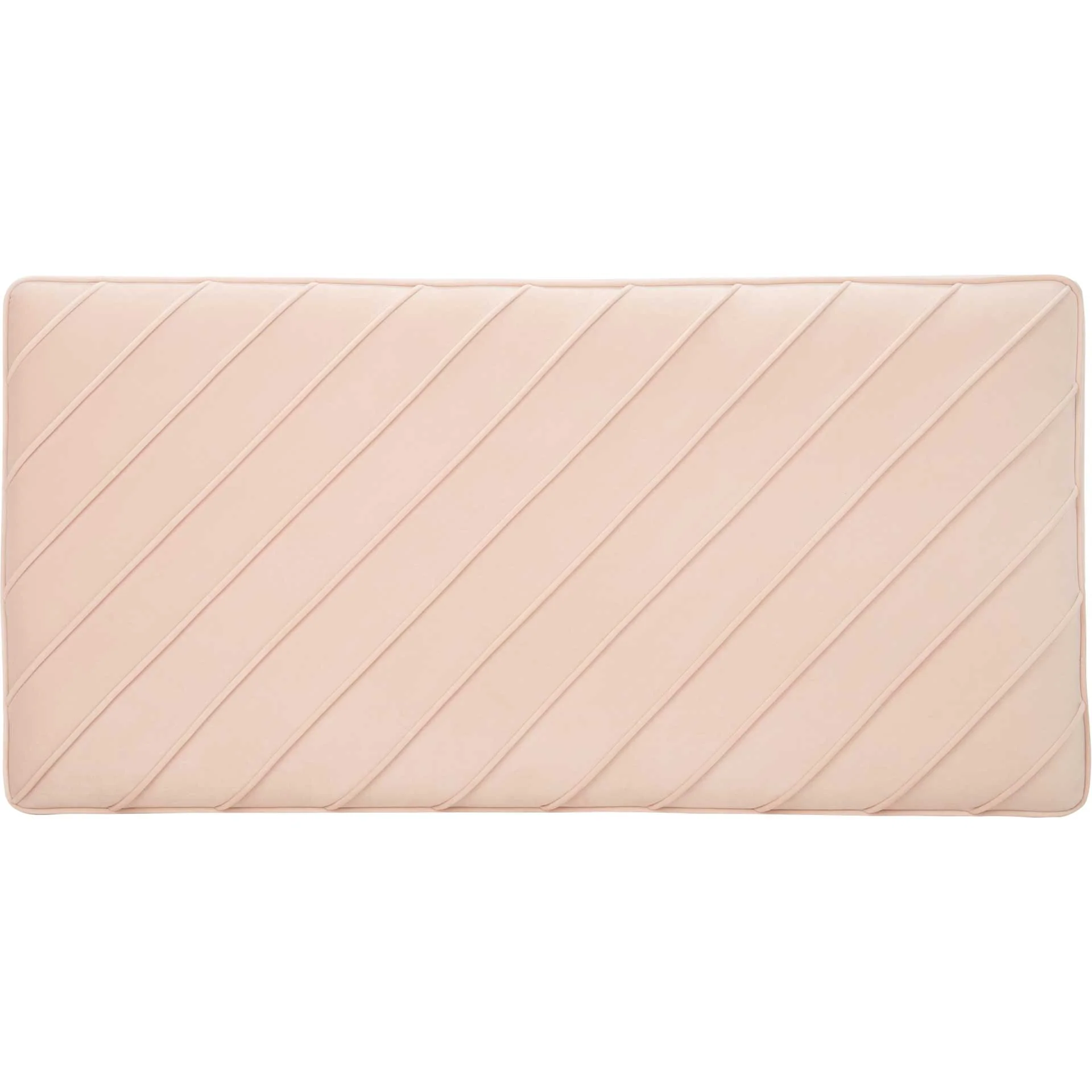 Lilith Diagonal Tufted Ottoman Light Pink - Image 4