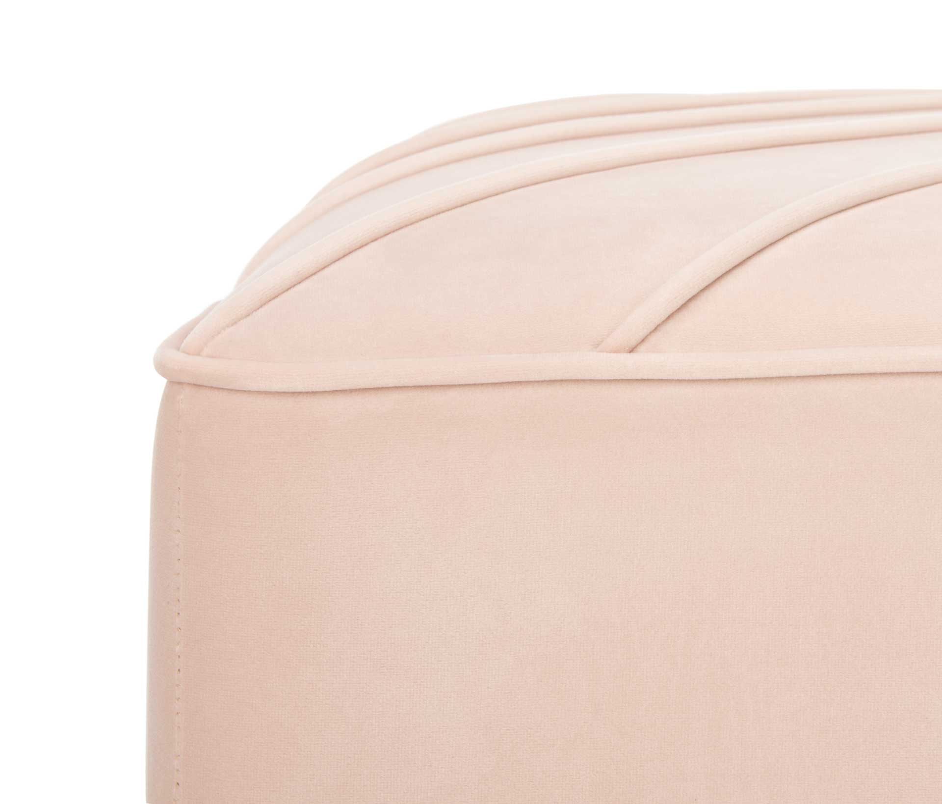 Lilith Diagonal Tufted Ottoman Light Pink - Image 5